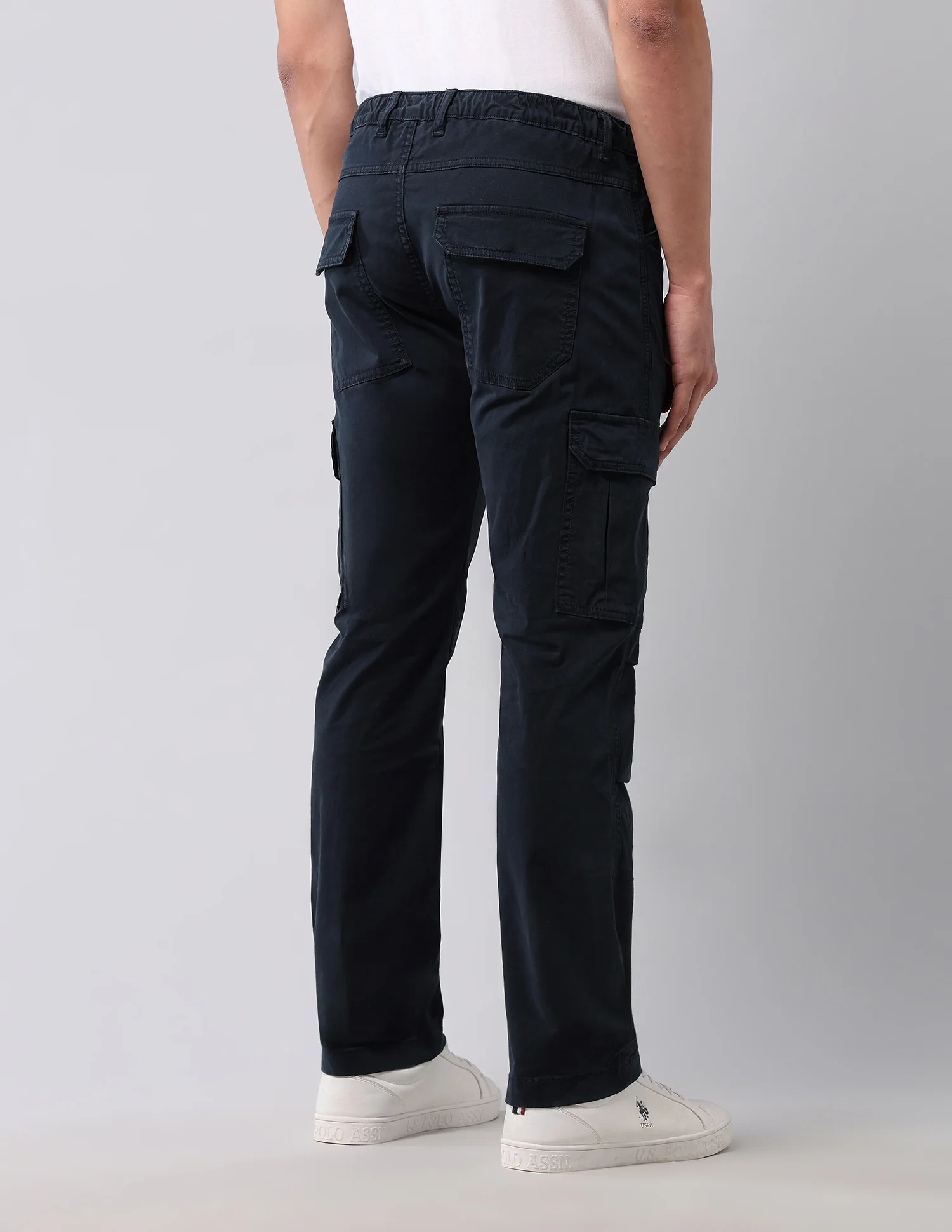 Straight Fit Pure Cotton Cargos - Image 5