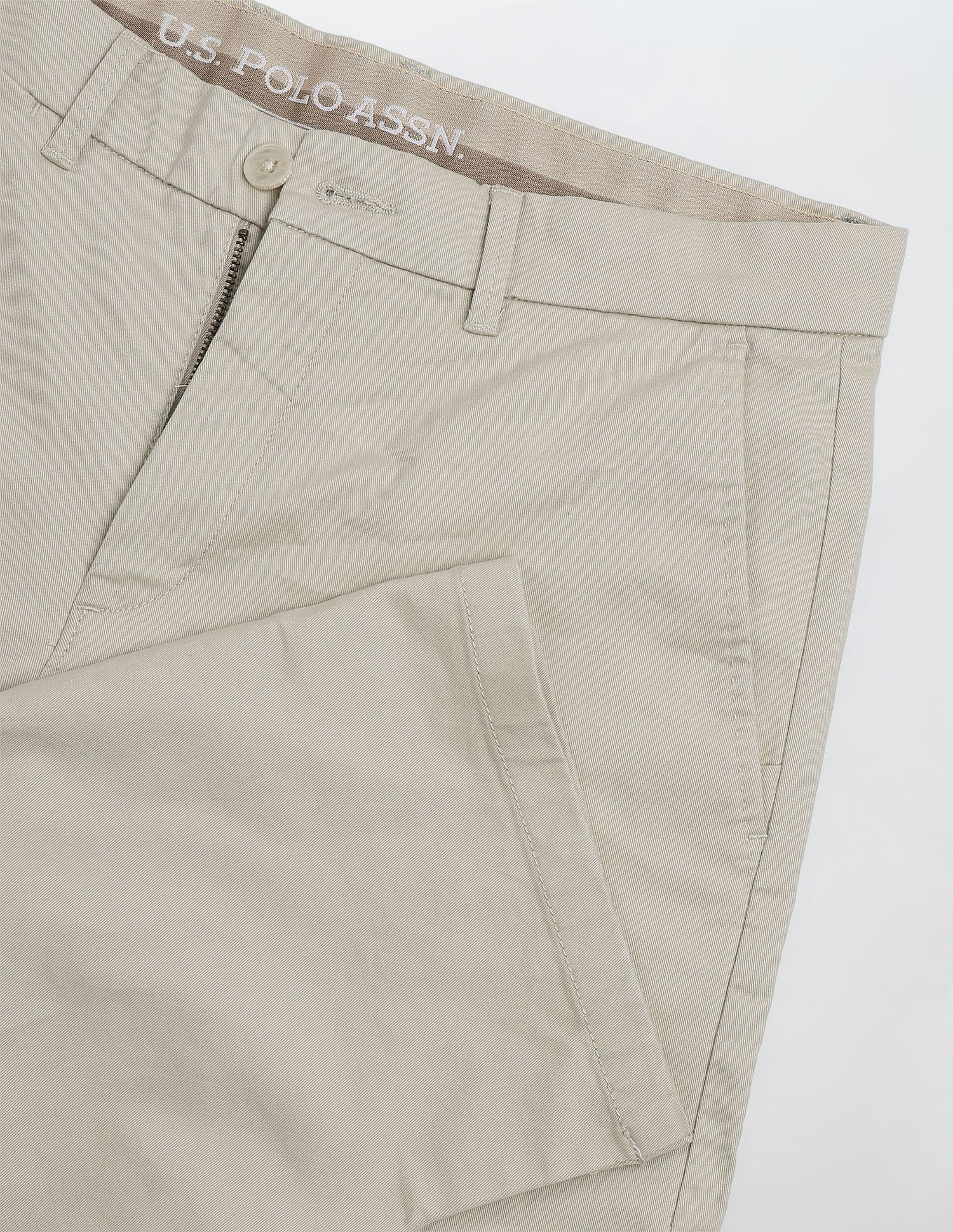 Straight Fit Satin Trousers - Image 9
