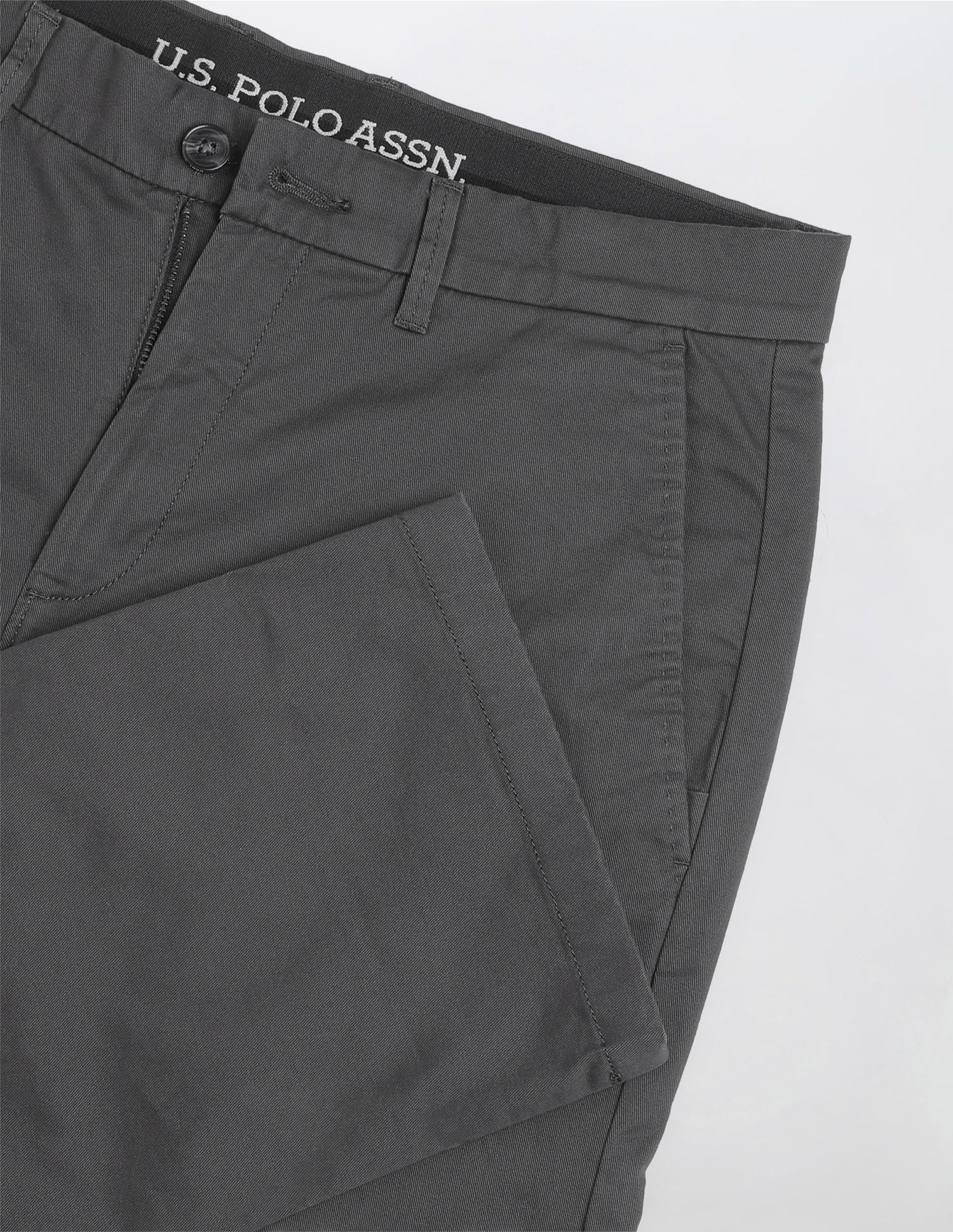 Straight Fit Satin Trousers - Image 9