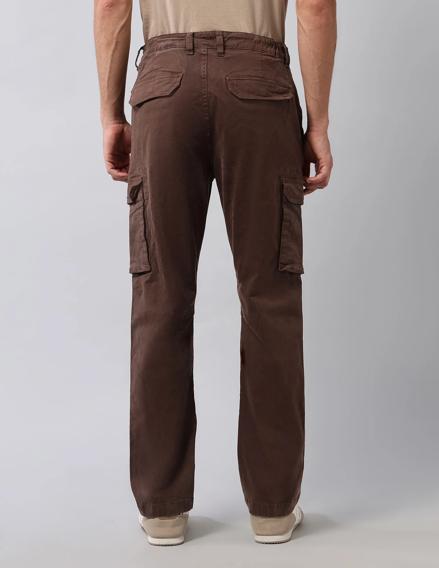 Straight Fit Solid Cargos - Image 5