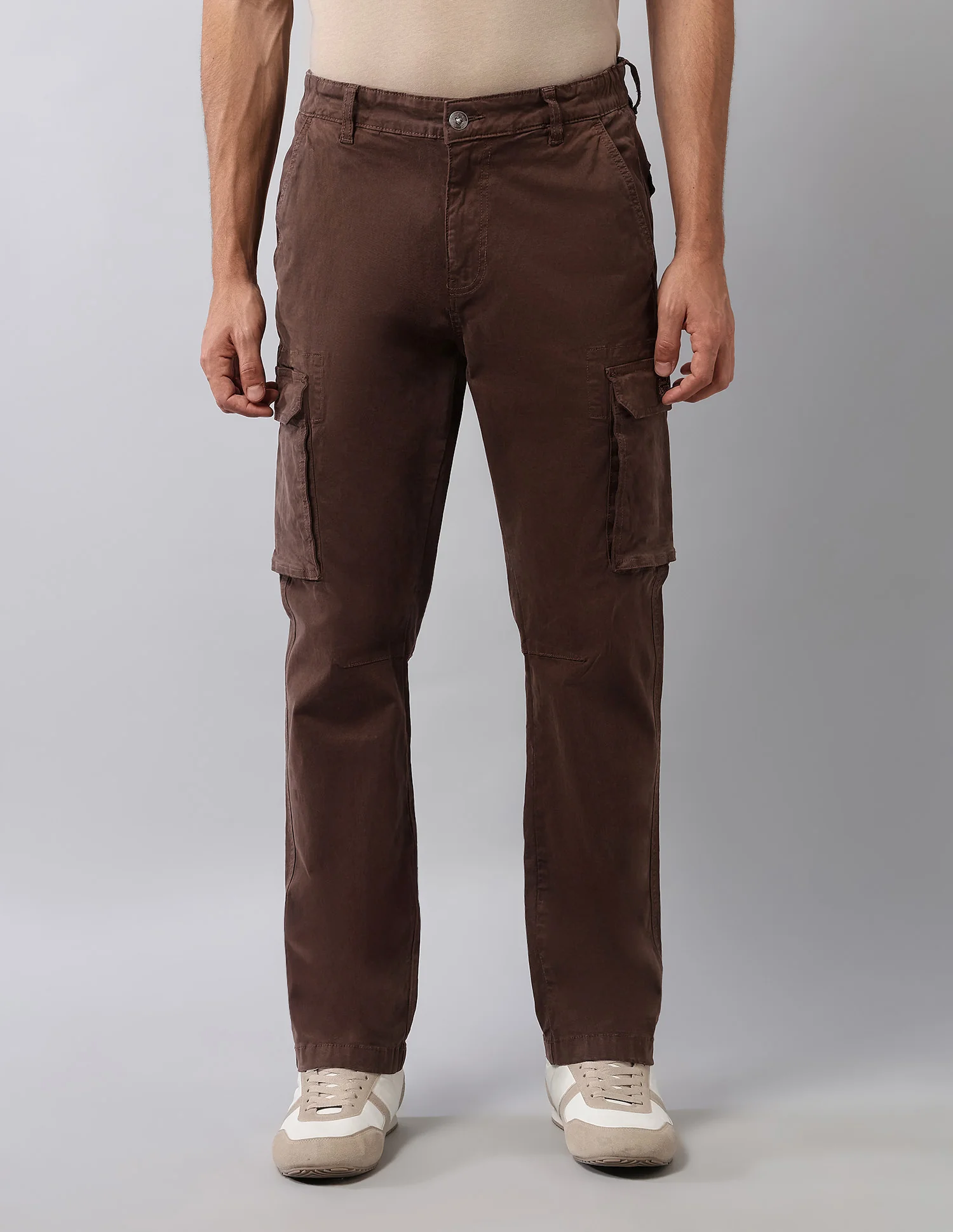 Straight Fit Solid Cargos - Image 6
