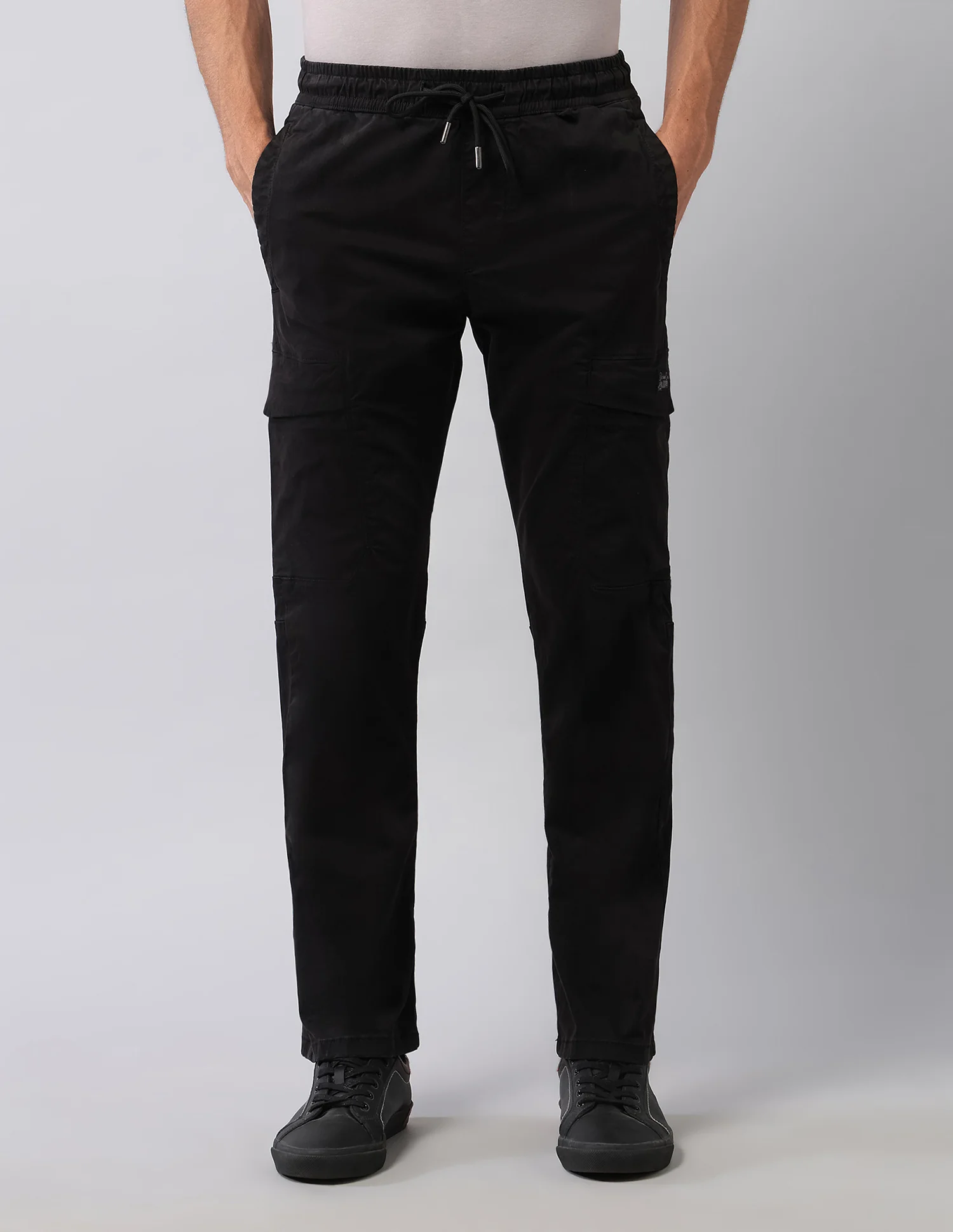 Straight Fit Solid Cargos - Image 6