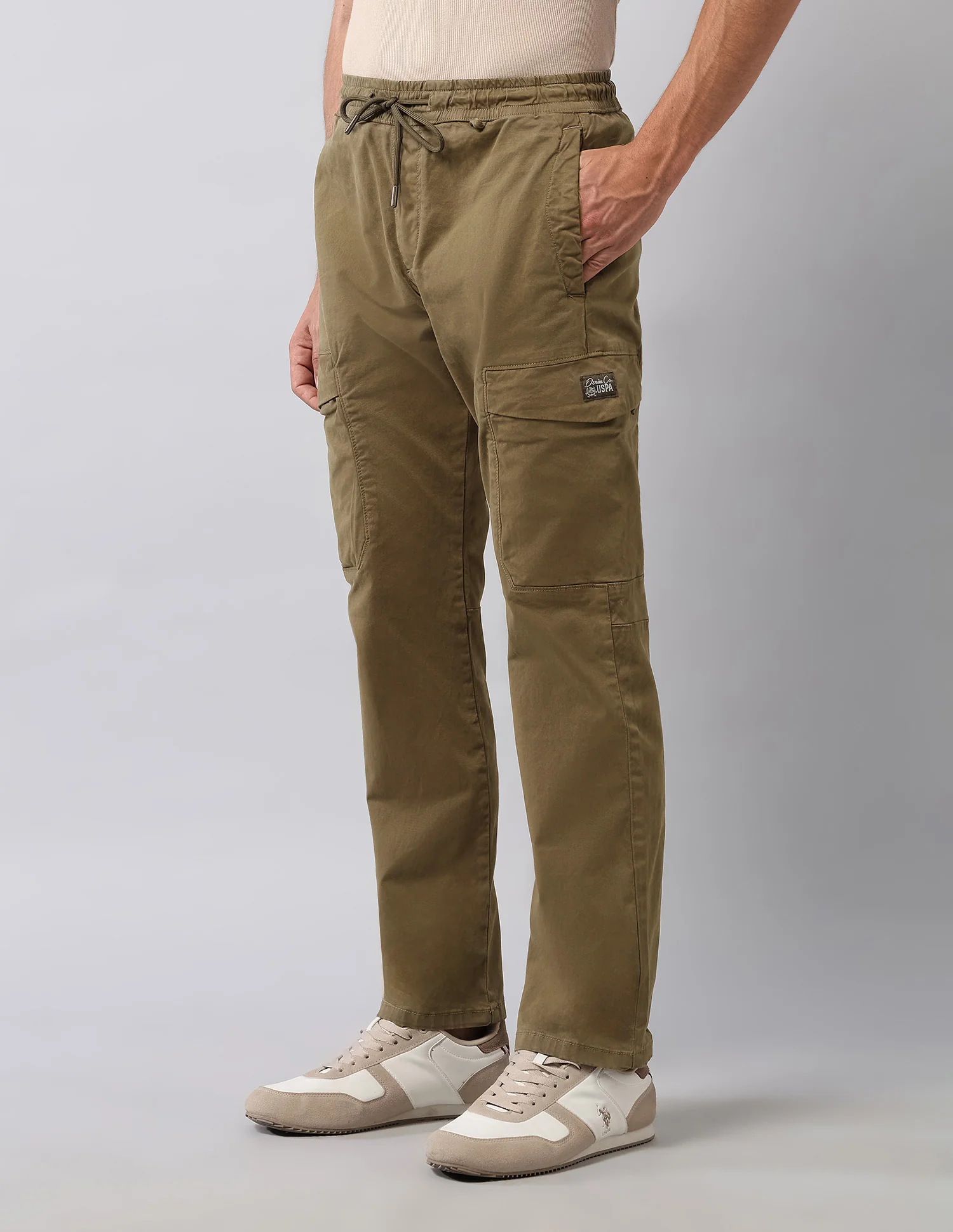 Straight Fit Twill Cargos - Image 4