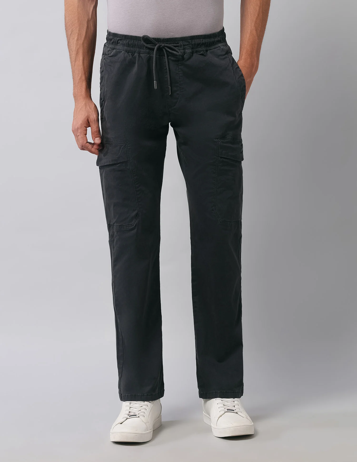 Straight Fit  Twill Cargos - Image 6