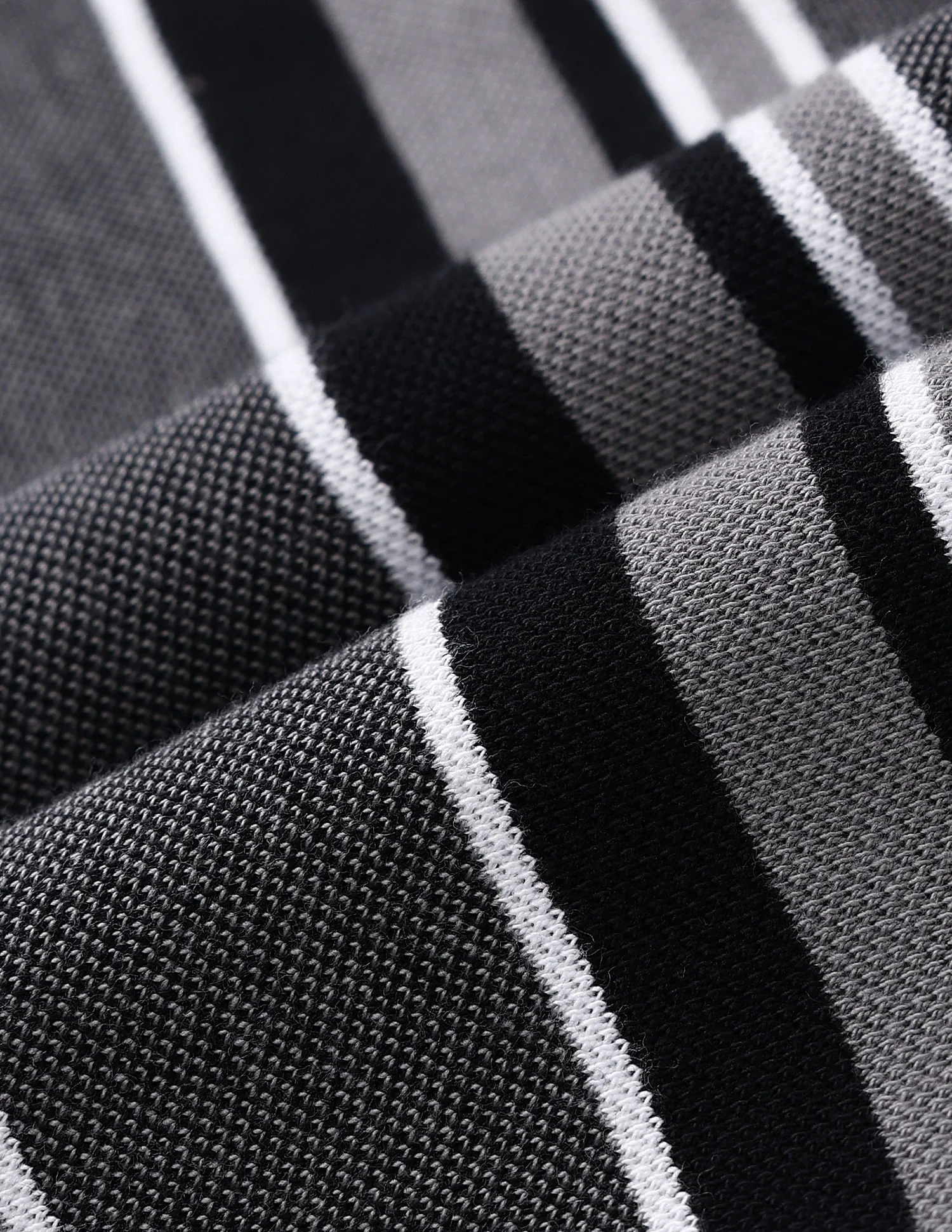 Striped Cotton Polo Shirt - Image 2