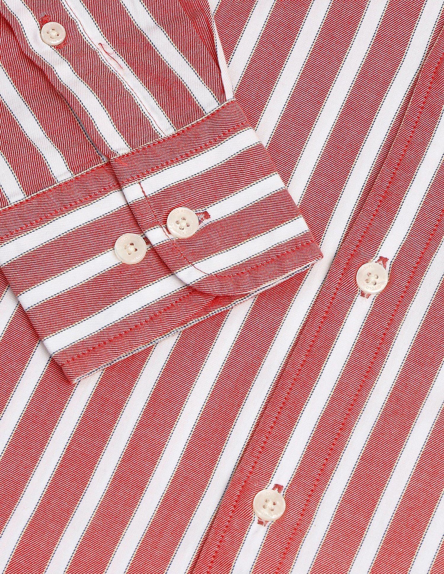 Vertical Striped Regular Fit Shirt - Image 8