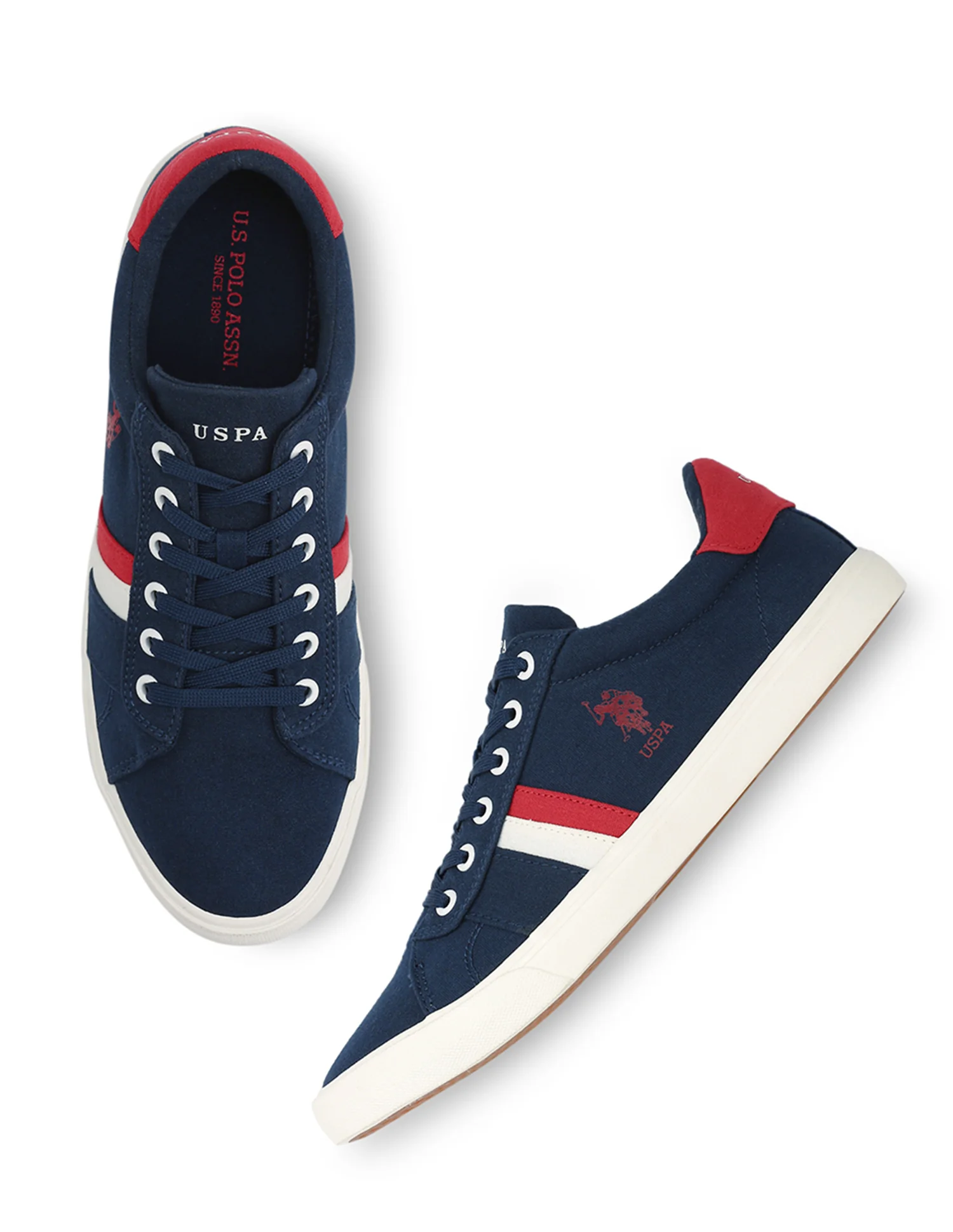 Striped Round Toe Abor 3.0 Sneakers - Image 2