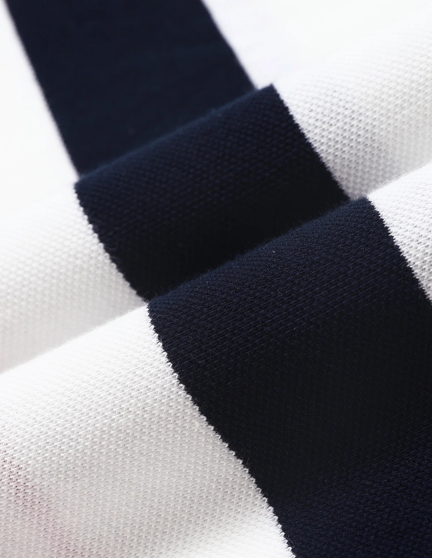 Vertical Striped Slim Fit Polo Shirt - Image 2
