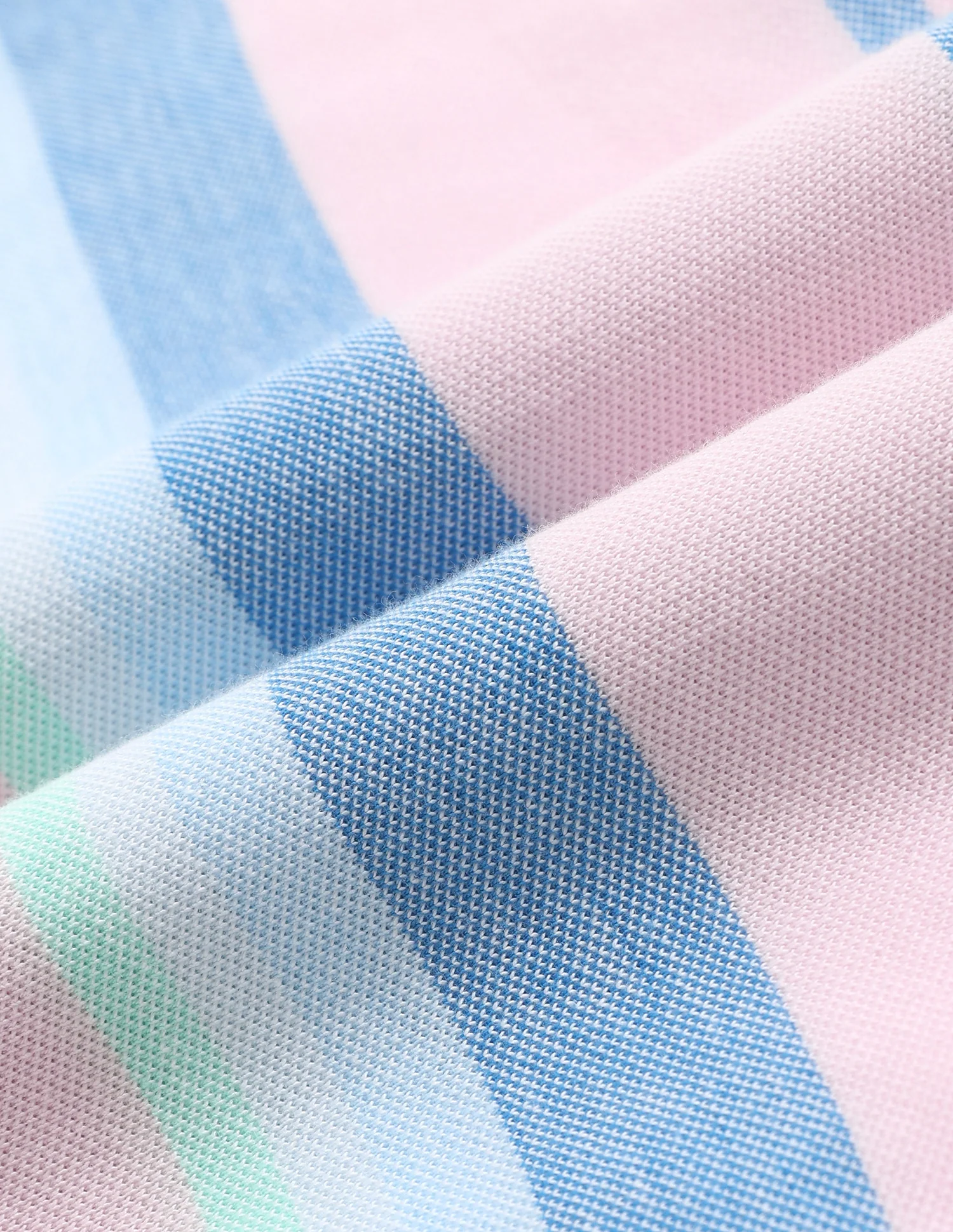 Vertical Striped Slim Fit Polo Shirt - Image 2