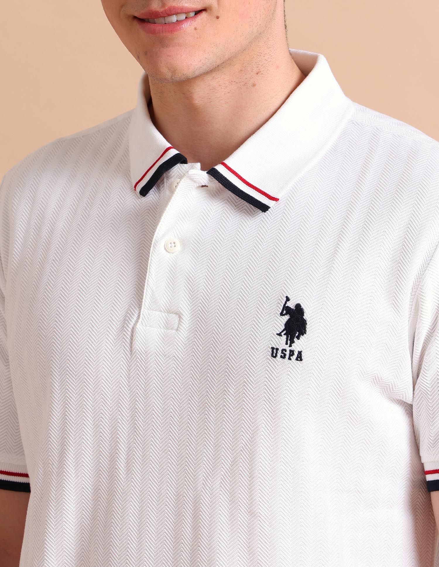 Striped Slim Fit Polo Shirt - Image 7