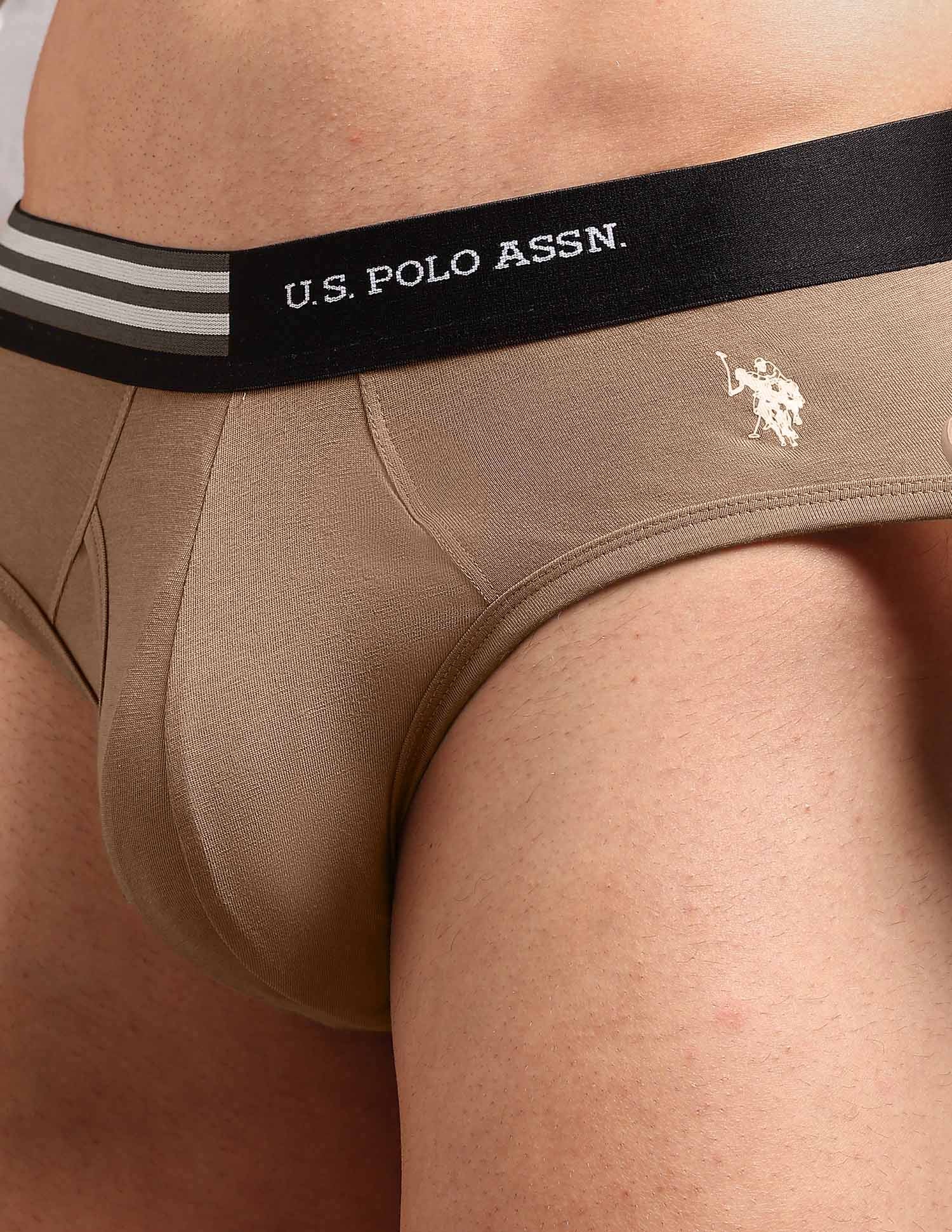 Striped Waistband OEB19 Briefs - Pack Of 2 - Image 10