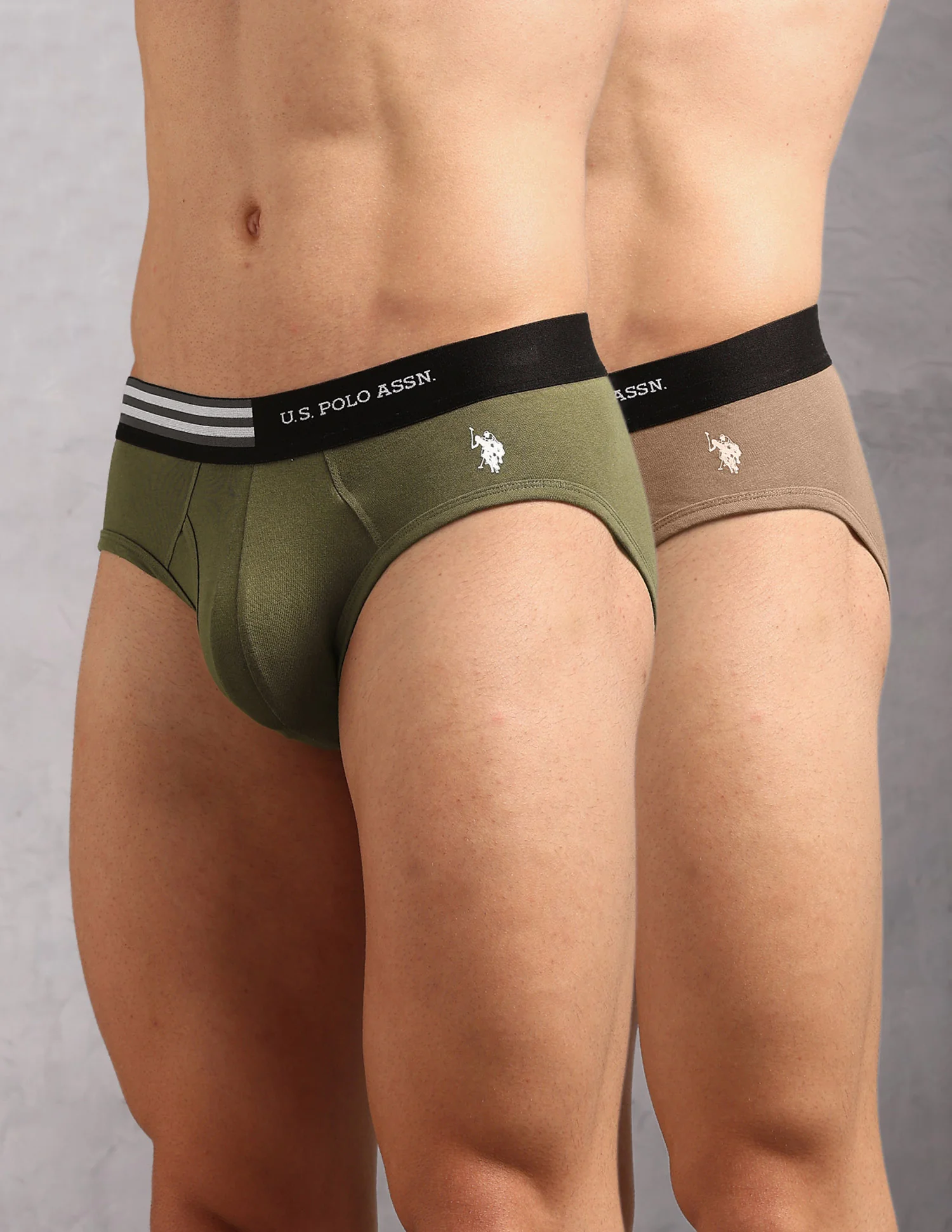 Striped Waistband OEB19 Briefs - Pack Of 2 - Image 12