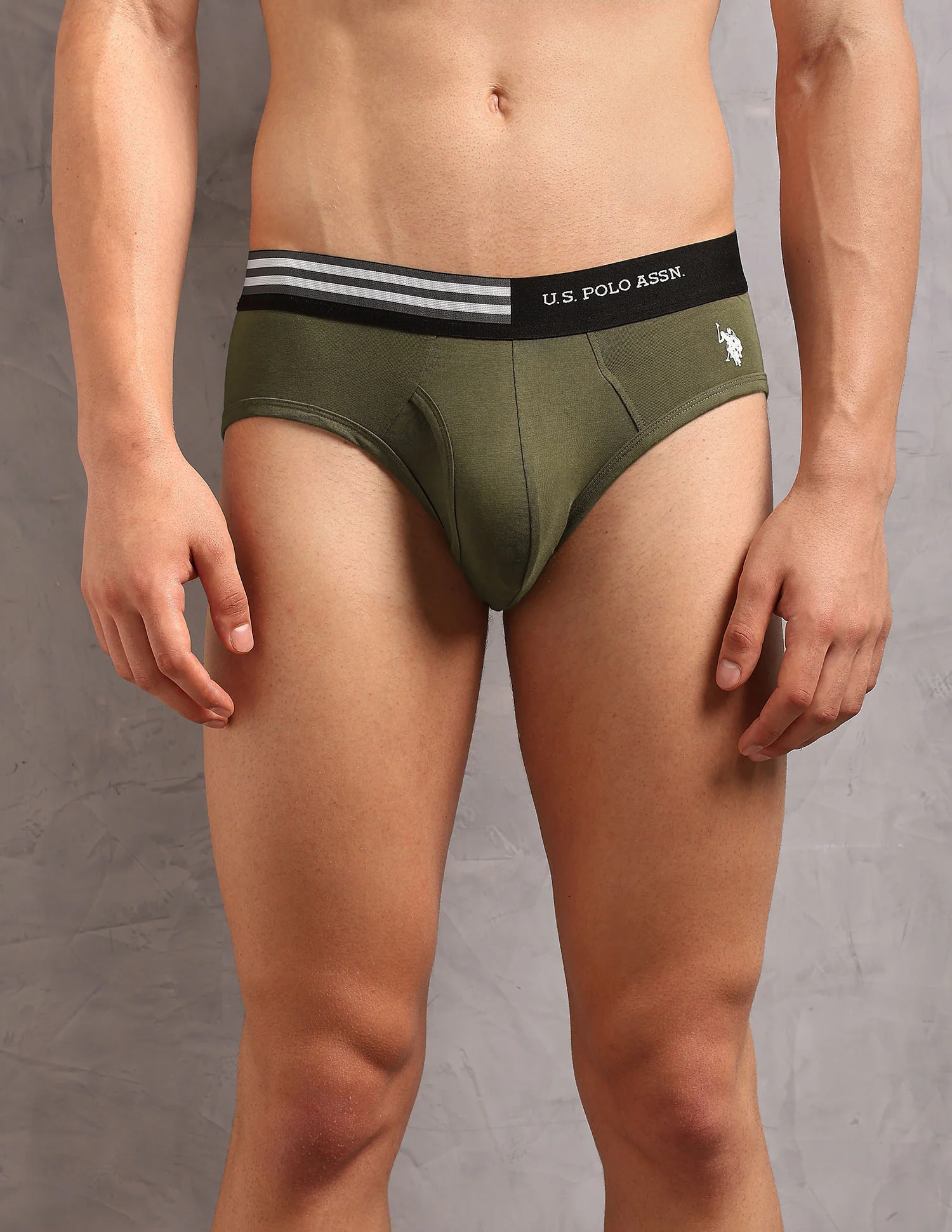 Striped Waistband OEB19 Briefs - Pack Of 2 - Image 8