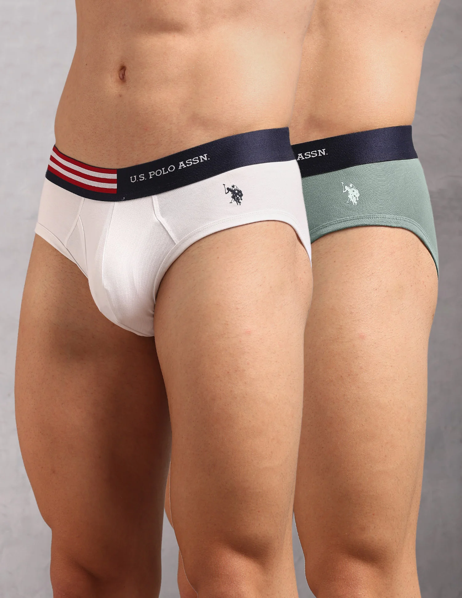Striped Waistband OEB19 Briefs - Pack Of 2 - Image 12