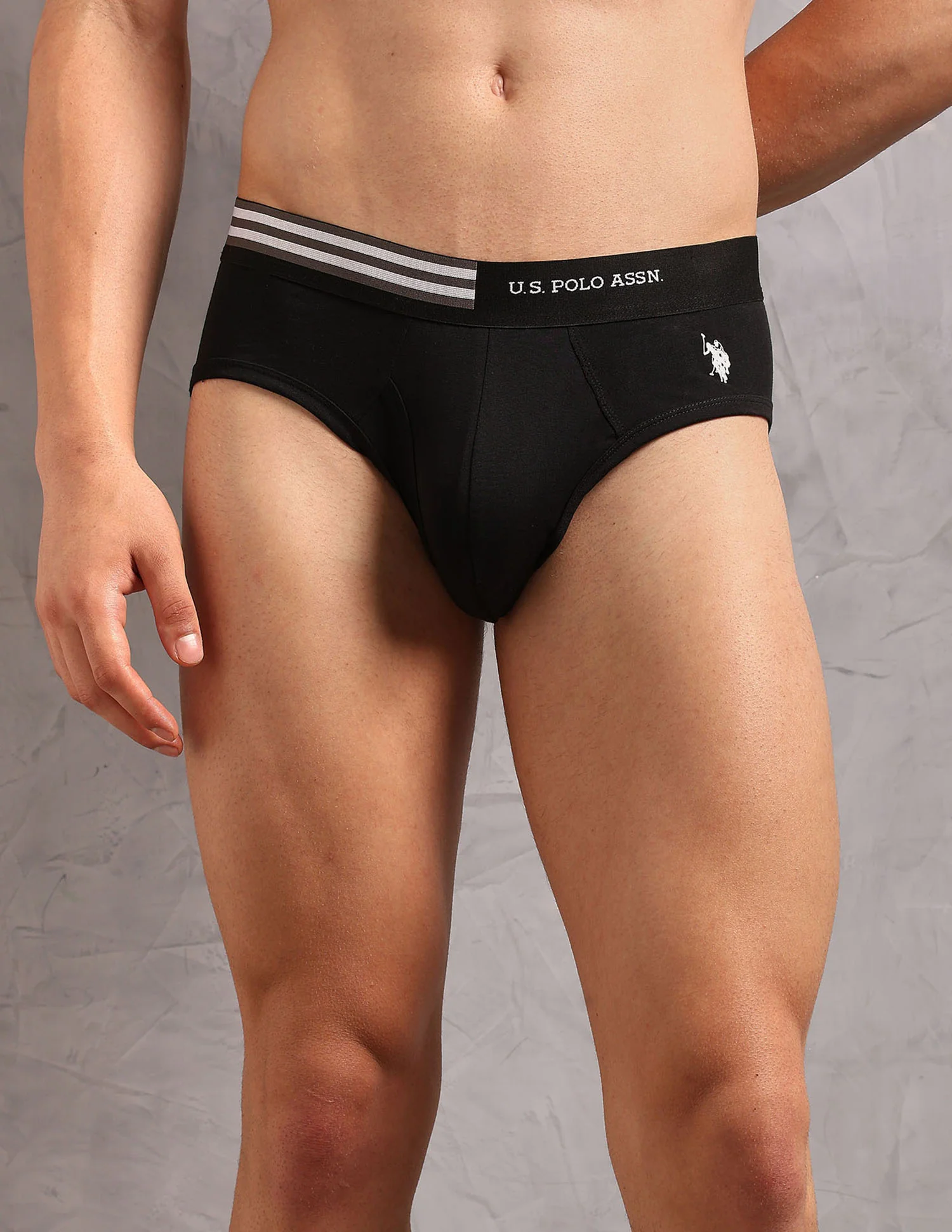 Striped Waistband OEB19 Briefs - Pack Of 2 - Image 5