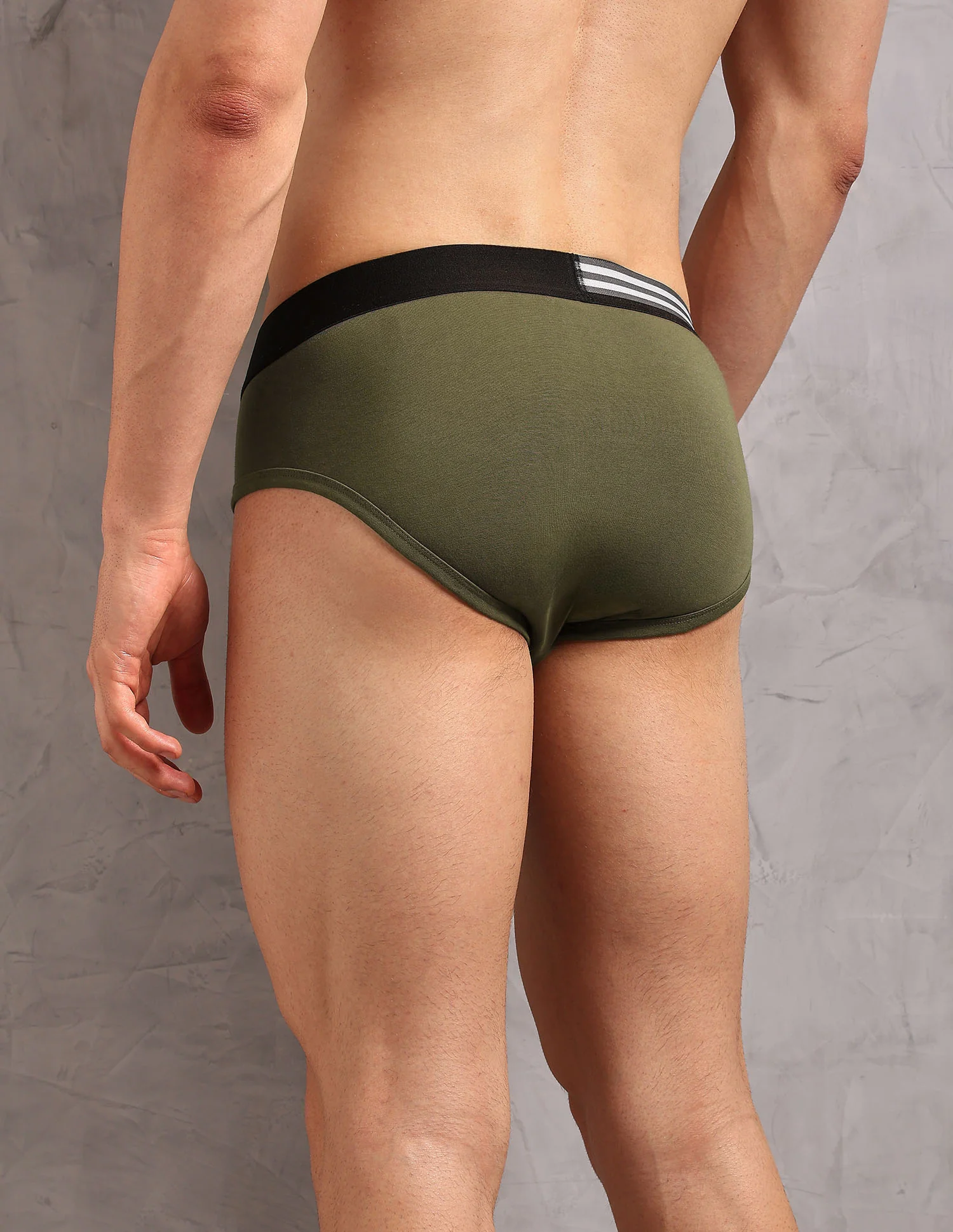 Striped Waistband OEB19 Briefs - Pack Of 2 - Image 9