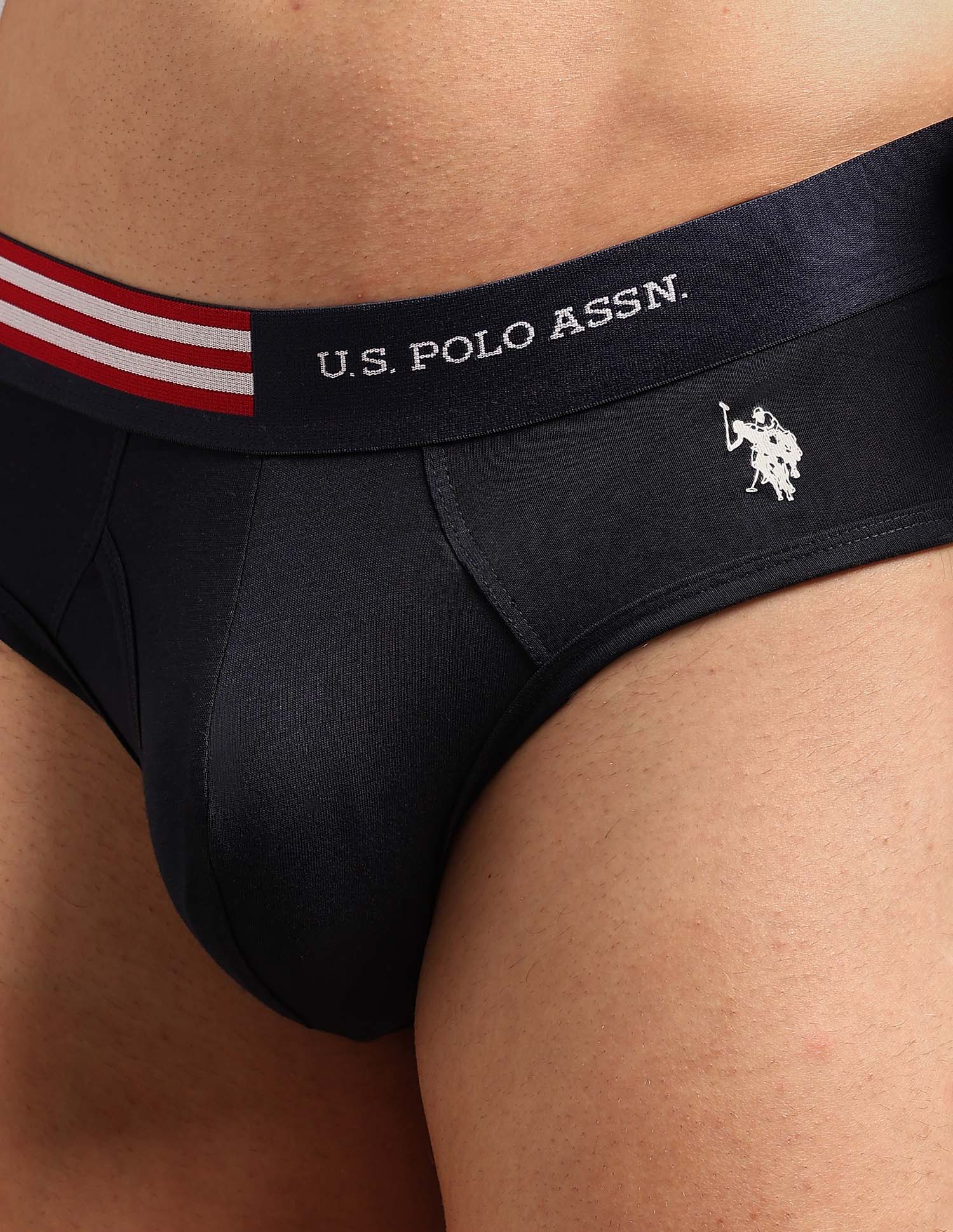 Striped Waistband OEB19 Briefs - Pack Of 2 - Image 10