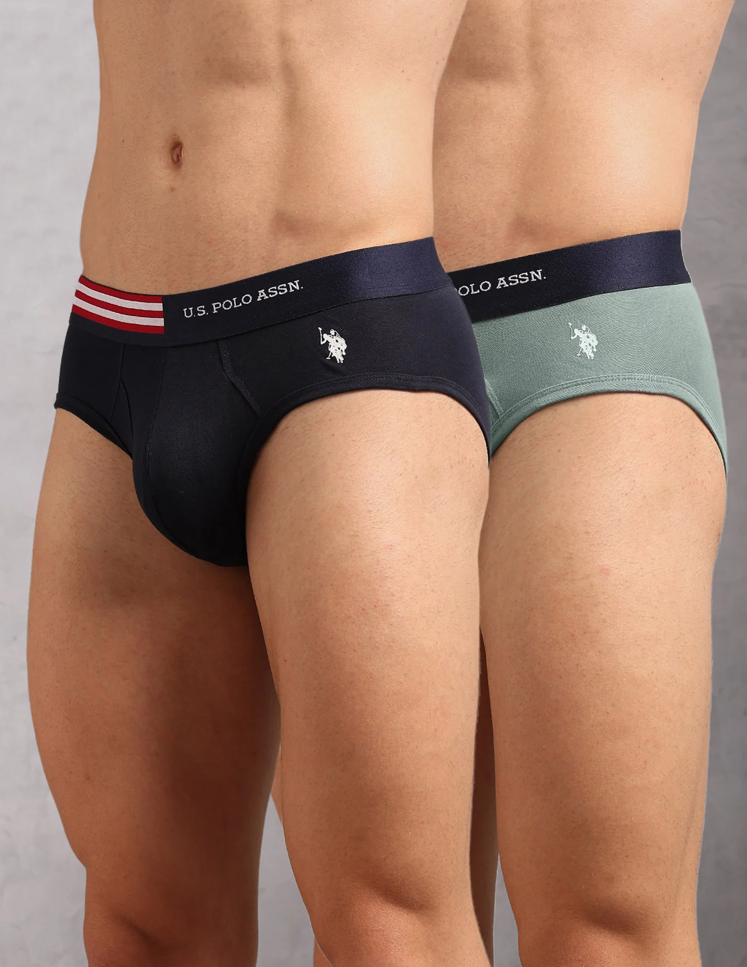 Striped Waistband OEB19 Briefs - Pack Of 2 - Image 11
