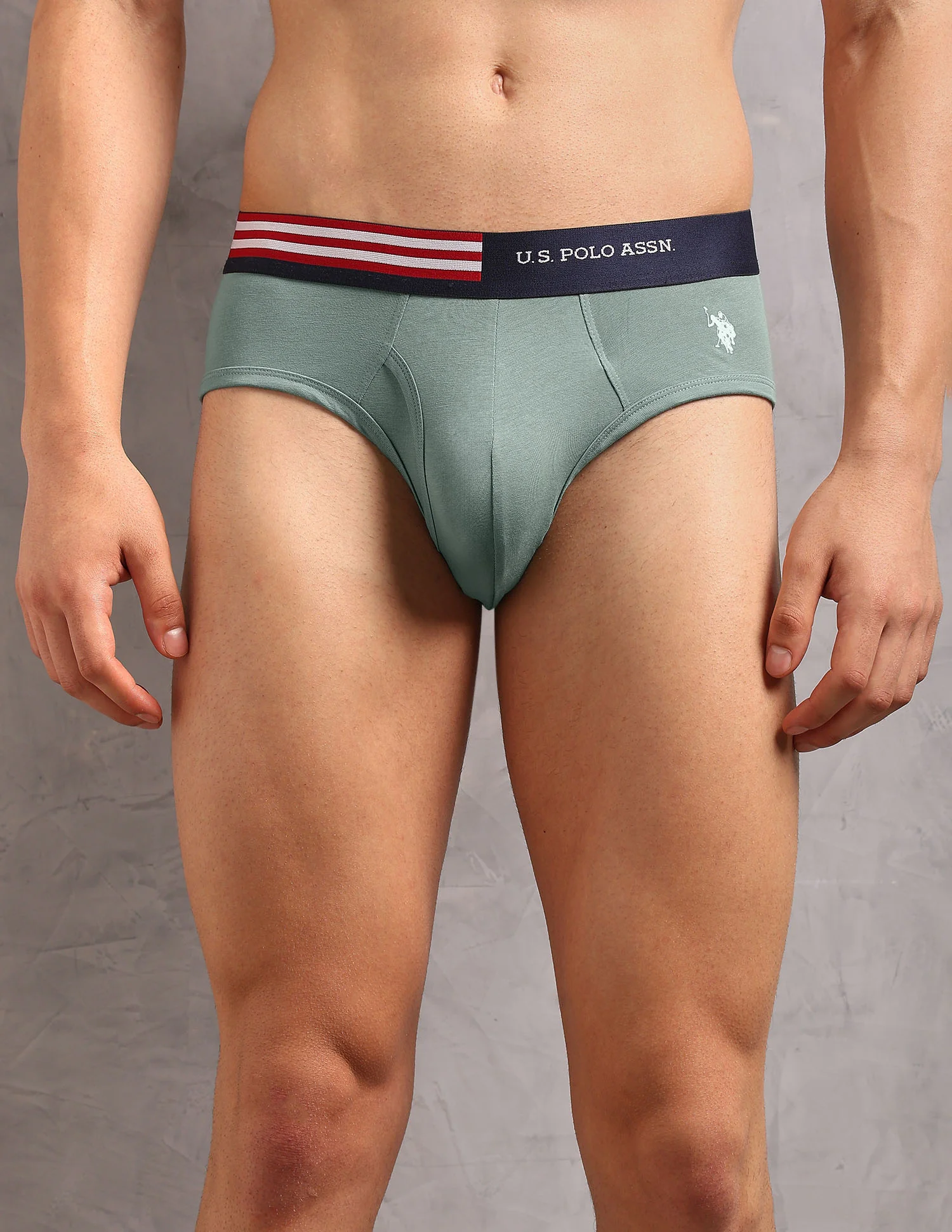 Striped Waistband OEB19 Briefs - Pack Of 2 - Image 8