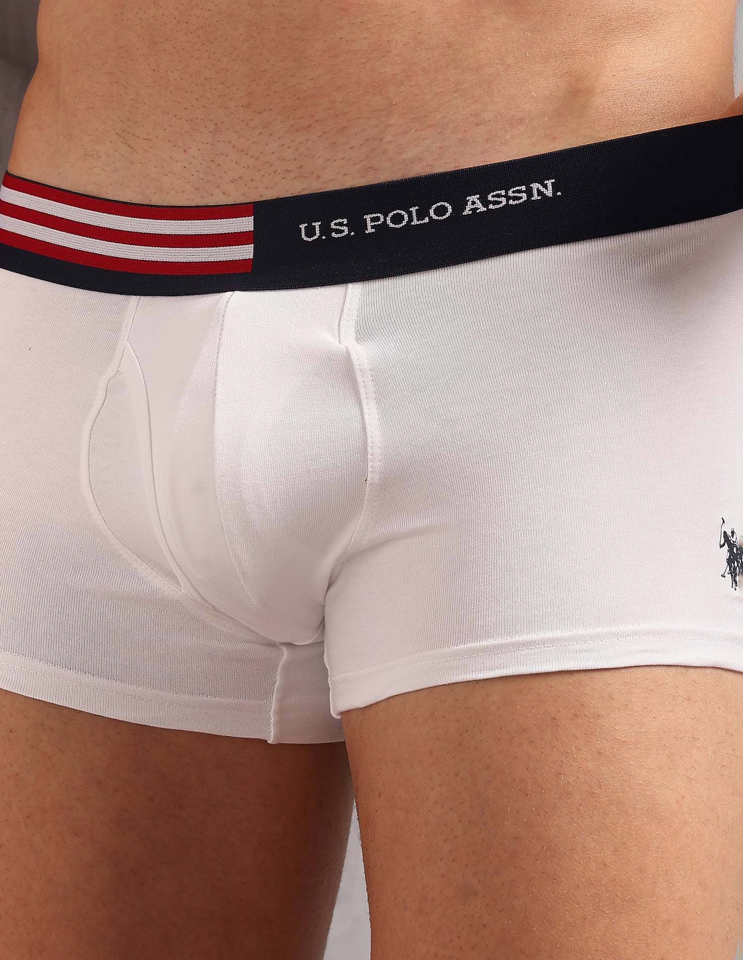 Striped Waistband OET19 Trunks - Pack Of 2 - Image 10