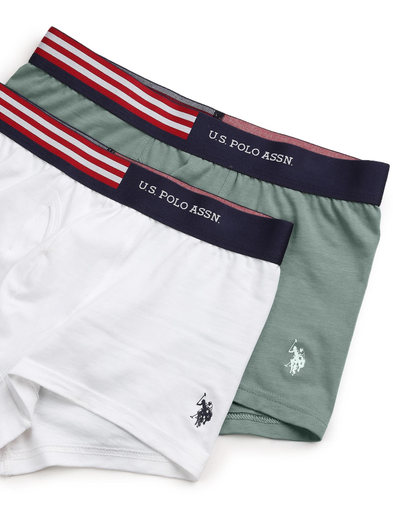 Striped Waistband OET19 Trunks - Pack Of 2 - Image 2