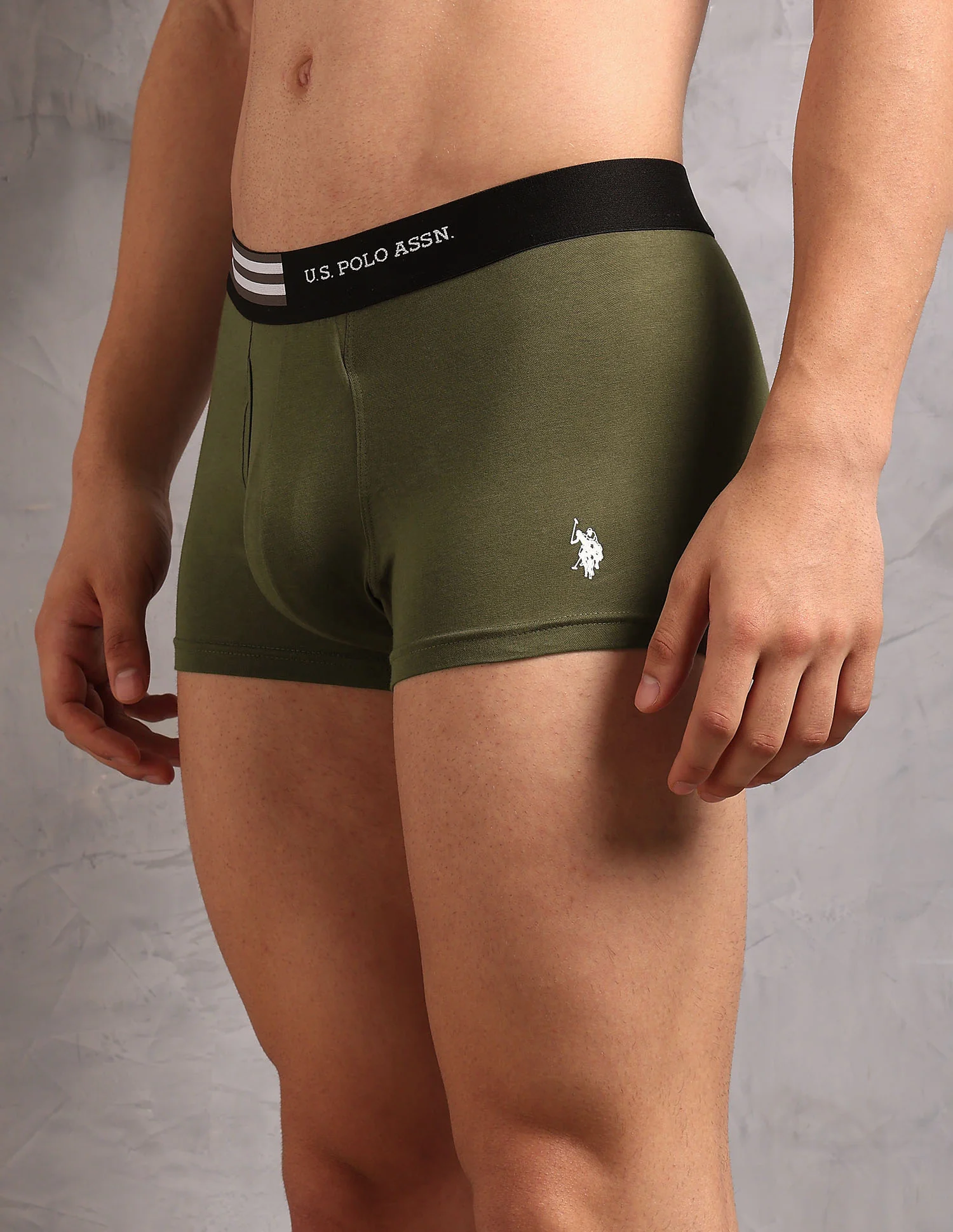Striped Waistband OET19 Trunks - Pack Of 2 - Image 6