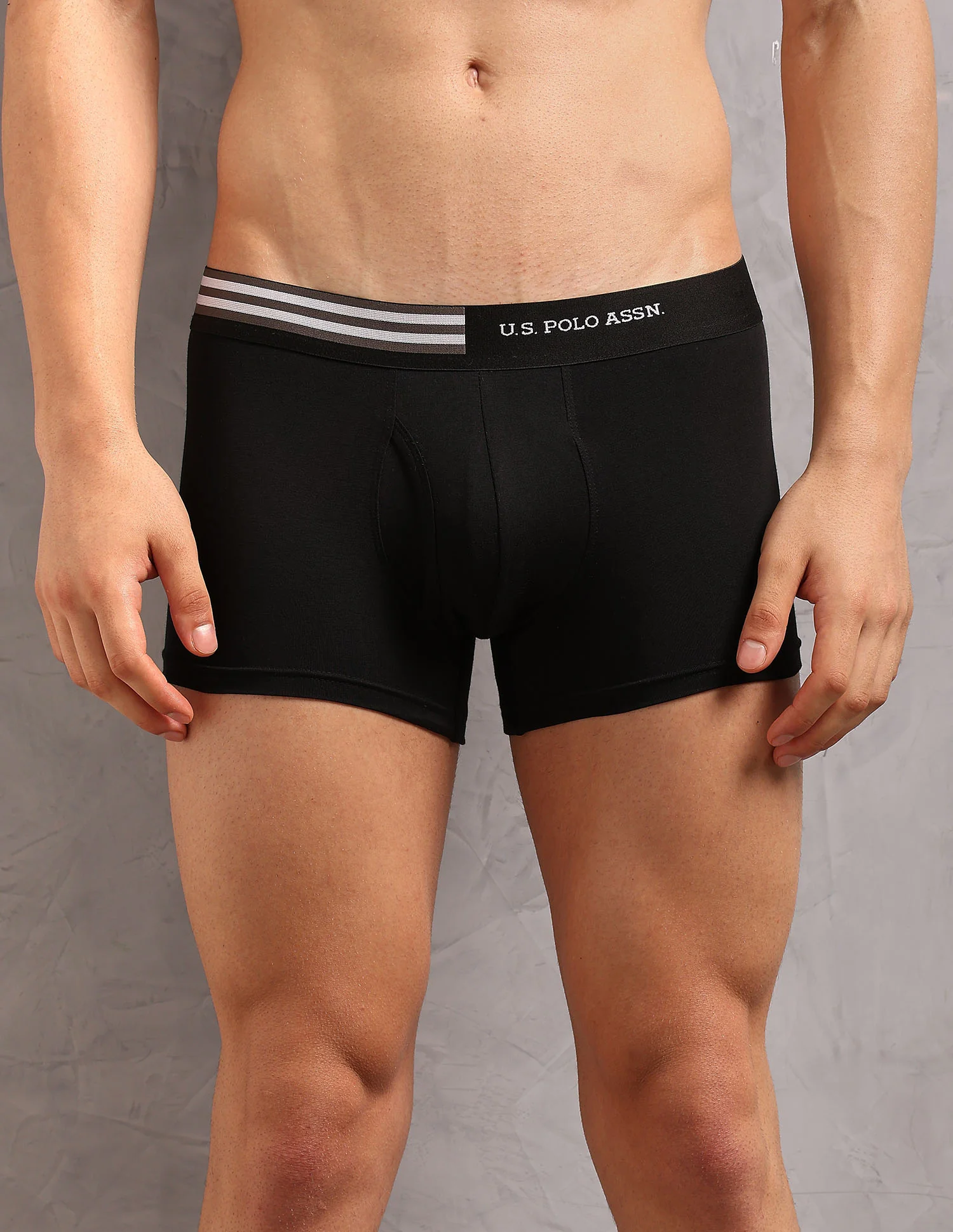 Striped Waistband OET19 Trunks - Pack Of 2 - Image 8