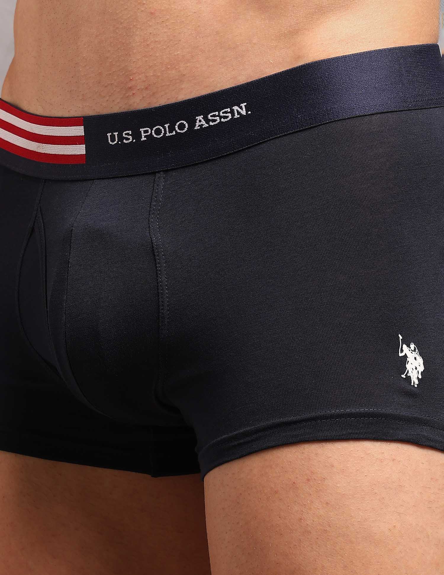 Striped Waistband OET19 Trunks - Pack Of 2 - Image 11