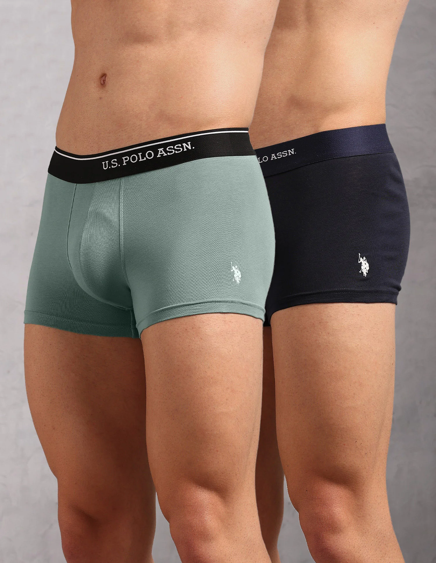 Striped Waistband OET19 Trunks - Pack Of 2 - Image 12