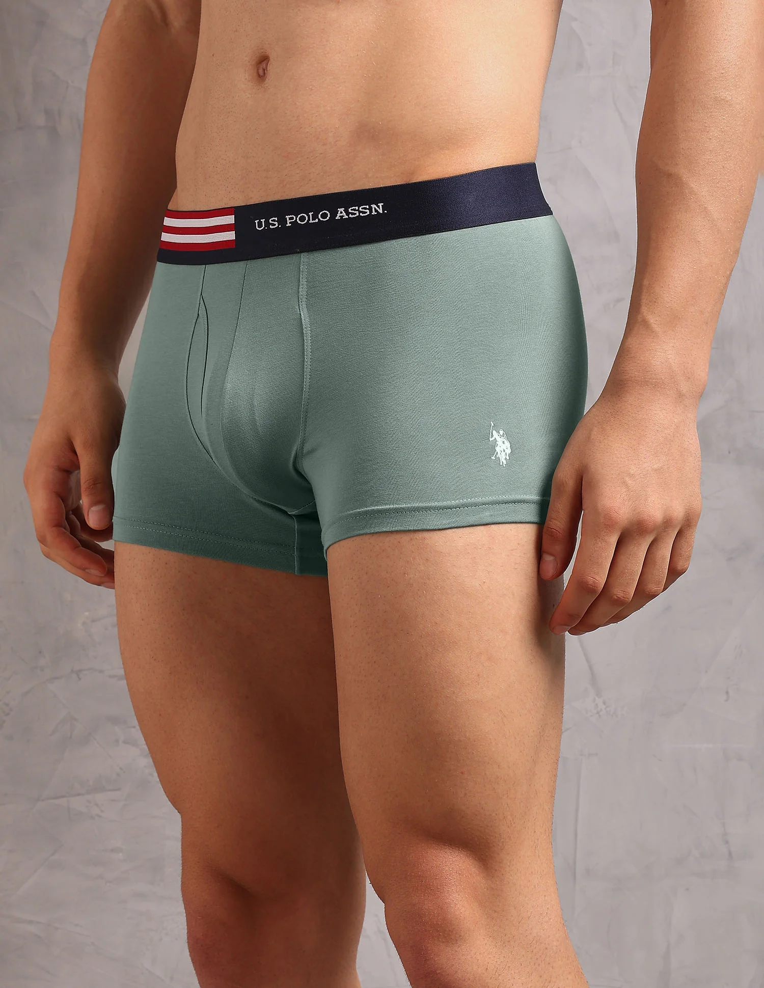 Striped Waistband OET19 Trunks - Pack Of 2 - Image 6
