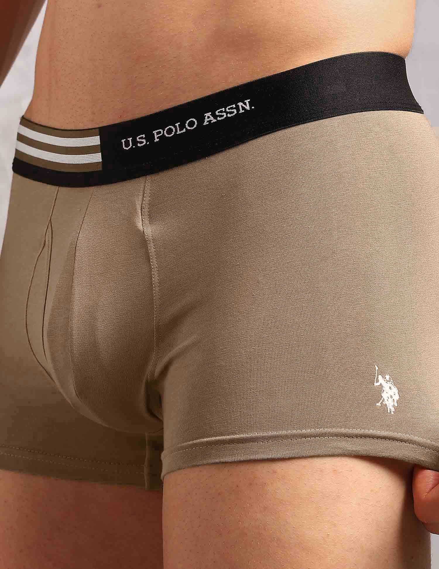 Striped Waistband OET19 Trunks - Pack Of 2 - Image 10