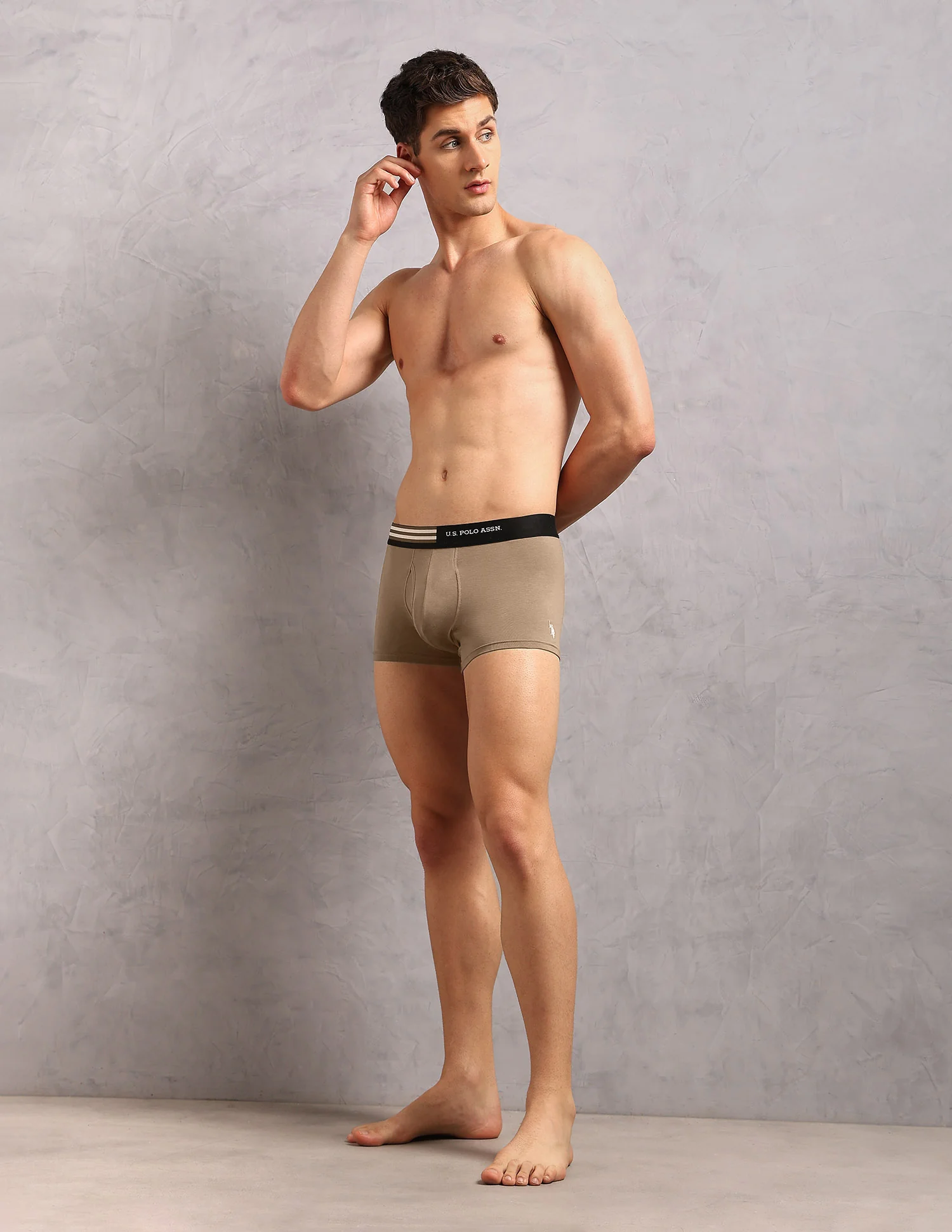 Striped Waistband OET19 Trunks - Pack Of 2 - Image 4