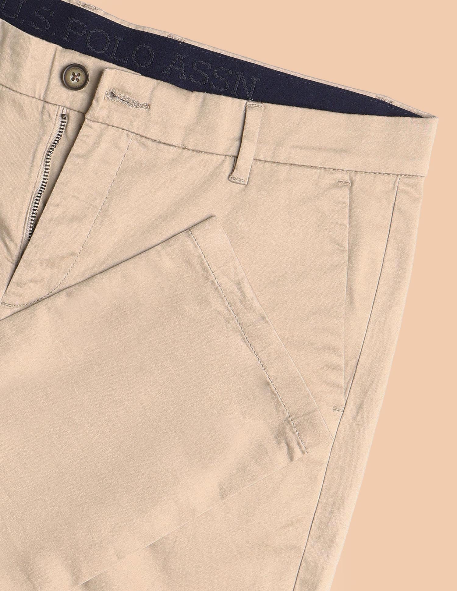 Super Slim Fit Satin Chinos - Image 9