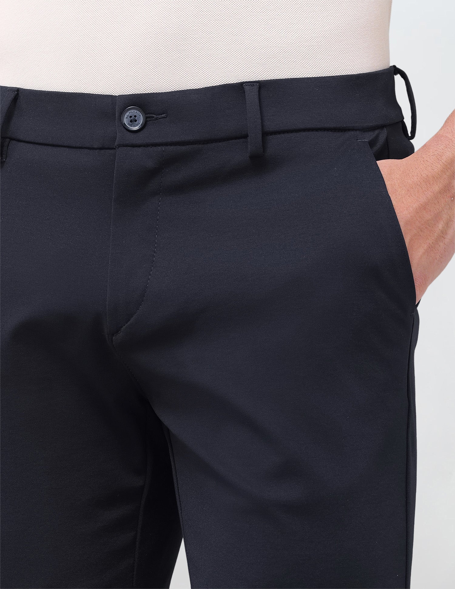 Super Slim Fit Satin Trousers - Image 7