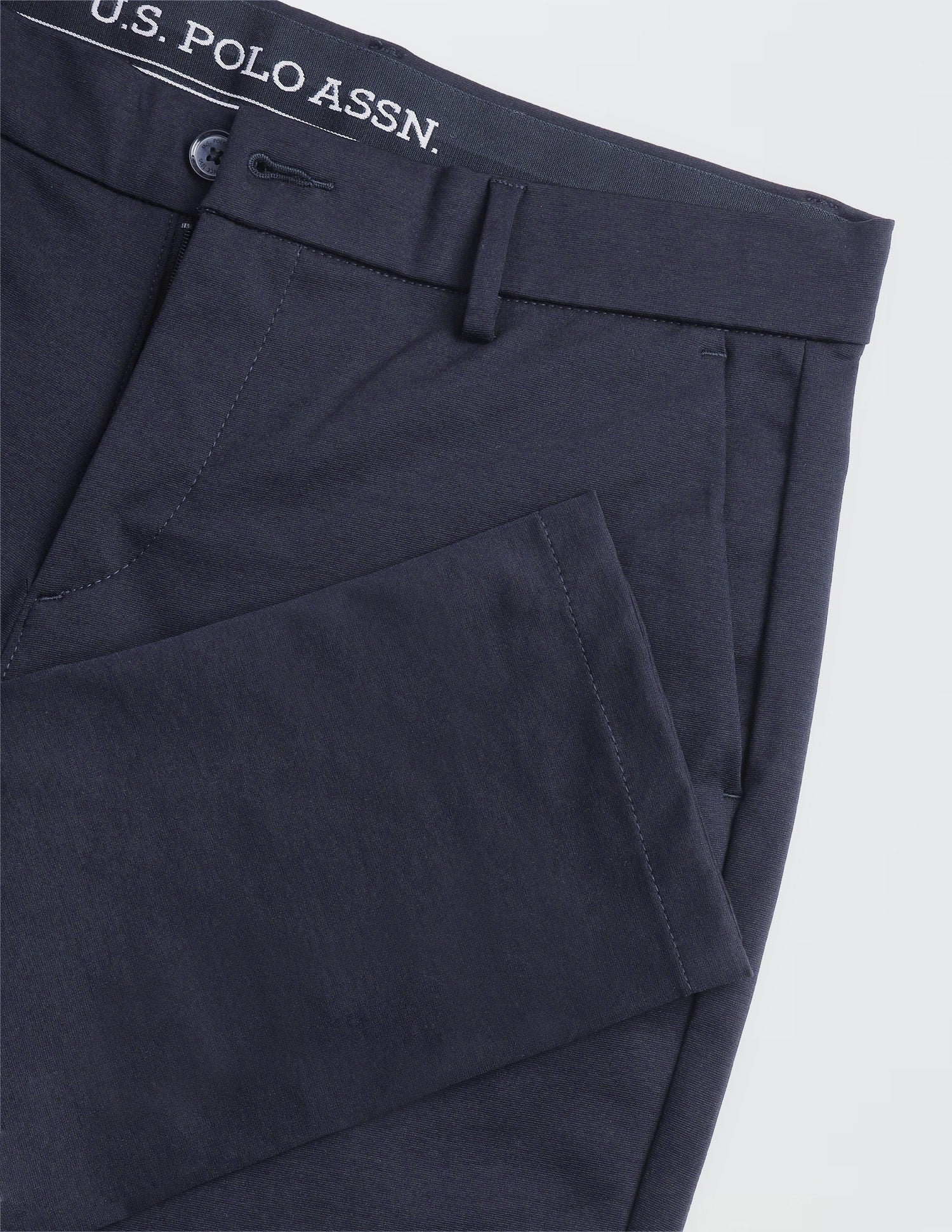 Super Slim Fit Satin Trousers - Image 9