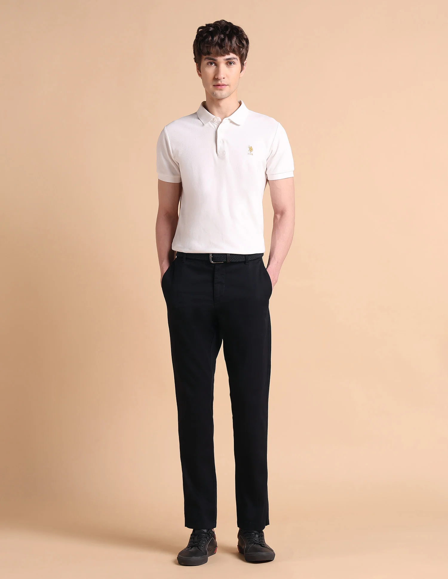 Super Slim Fit Satin Trousers - Image 3