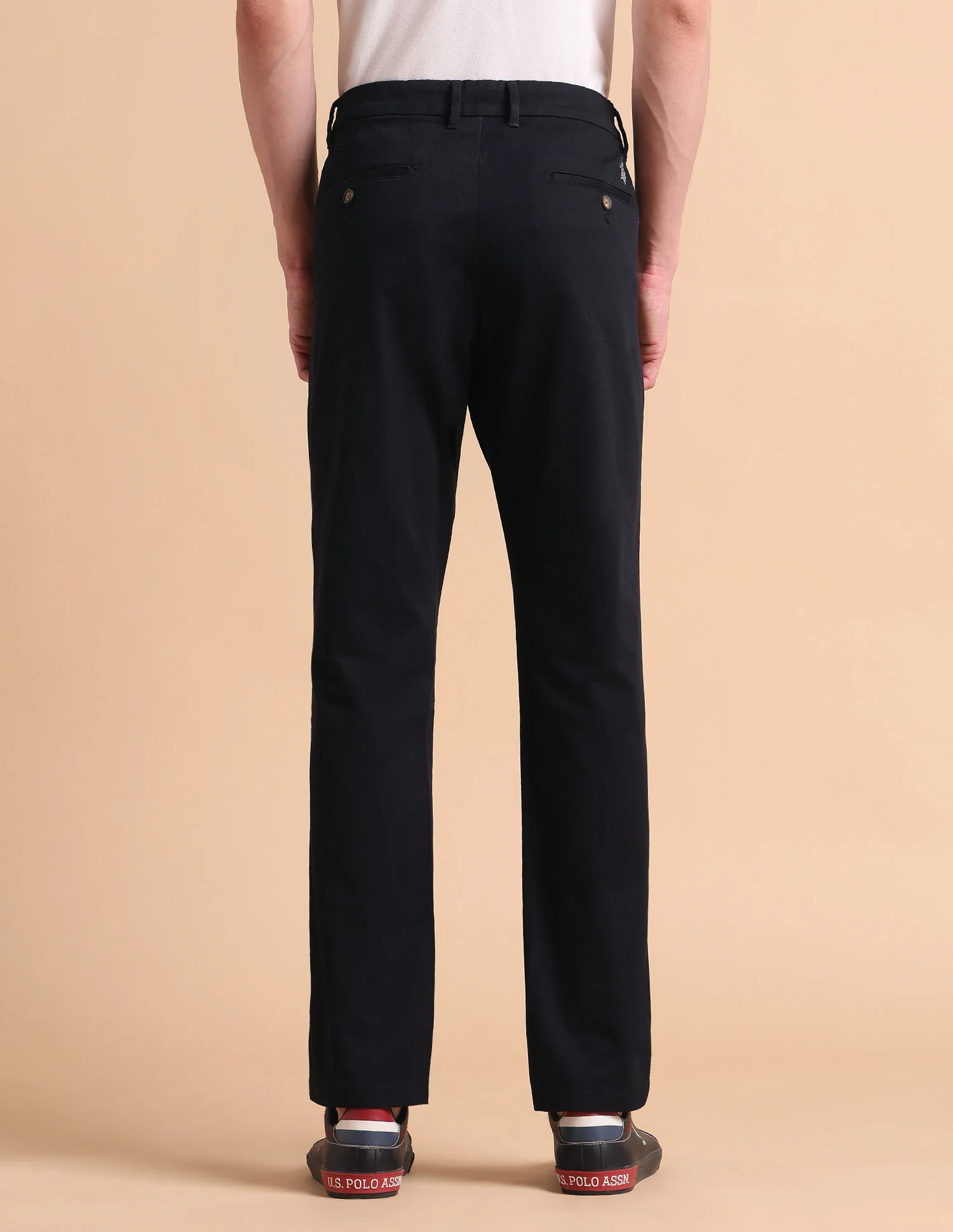 Super Slim Fit Satin Trousers - Image 5