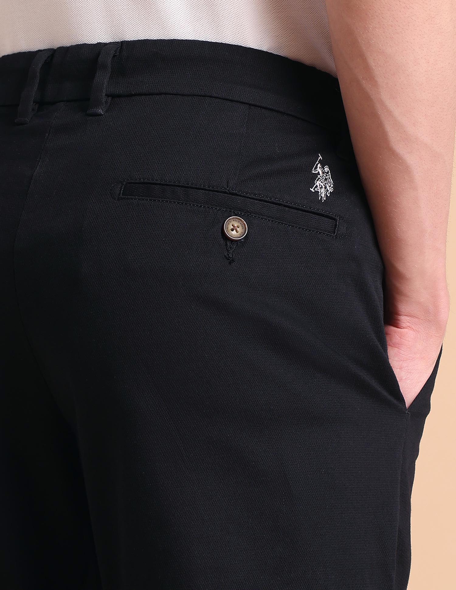 Super Slim Fit Satin Trousers - Image 8