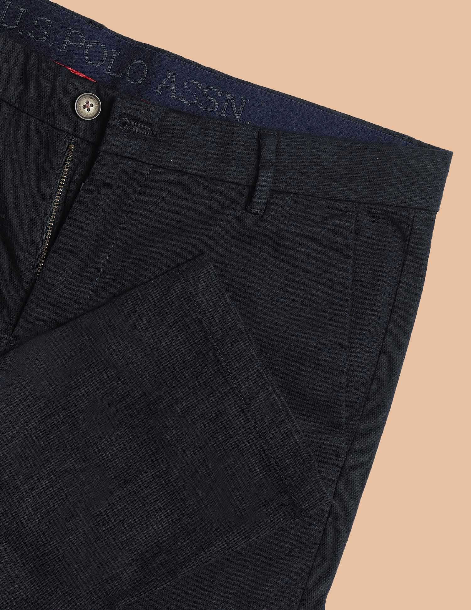 Super Slim Fit Satin Trousers - Image 9