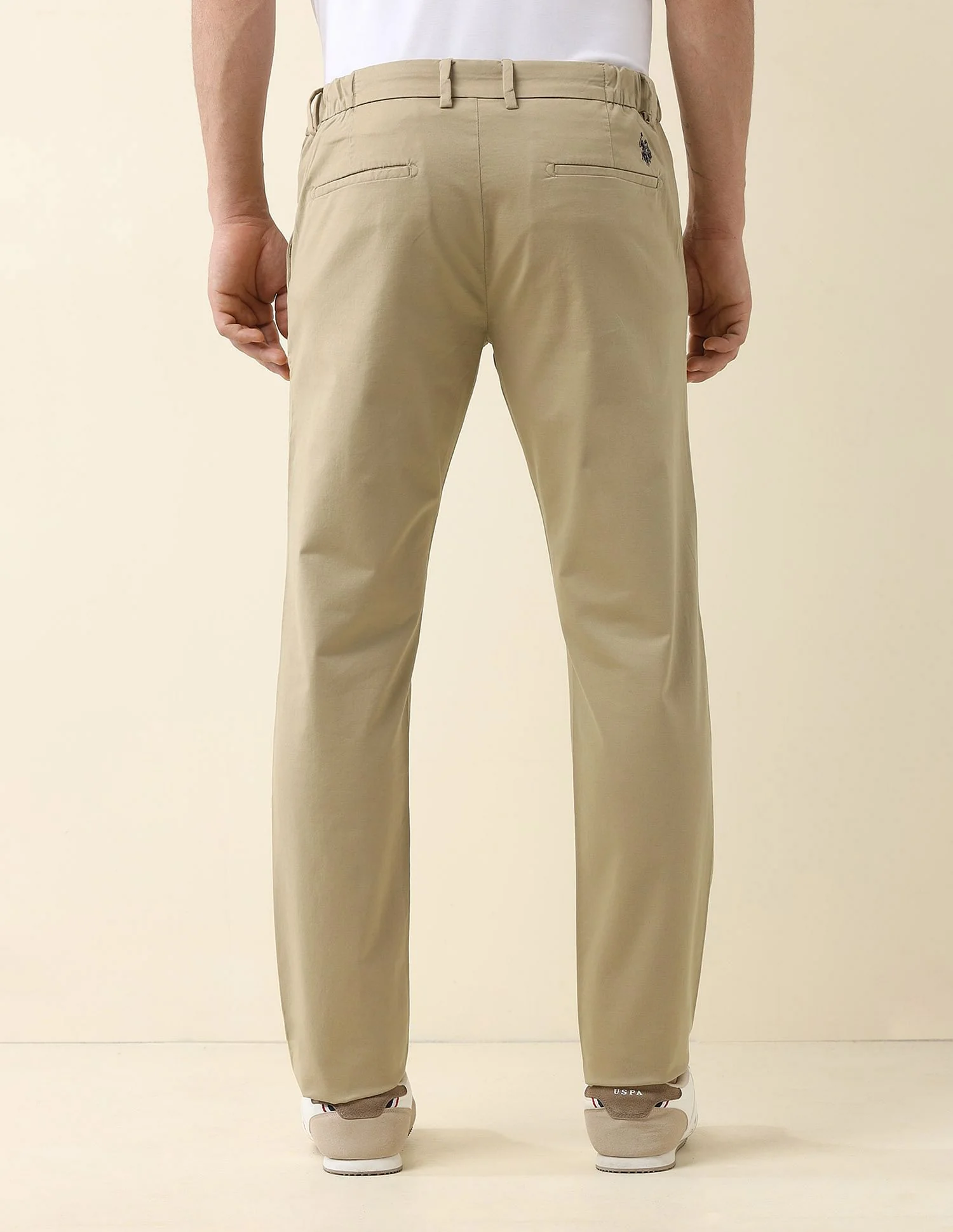 Super slim Fit Solid Chinos - Image 5