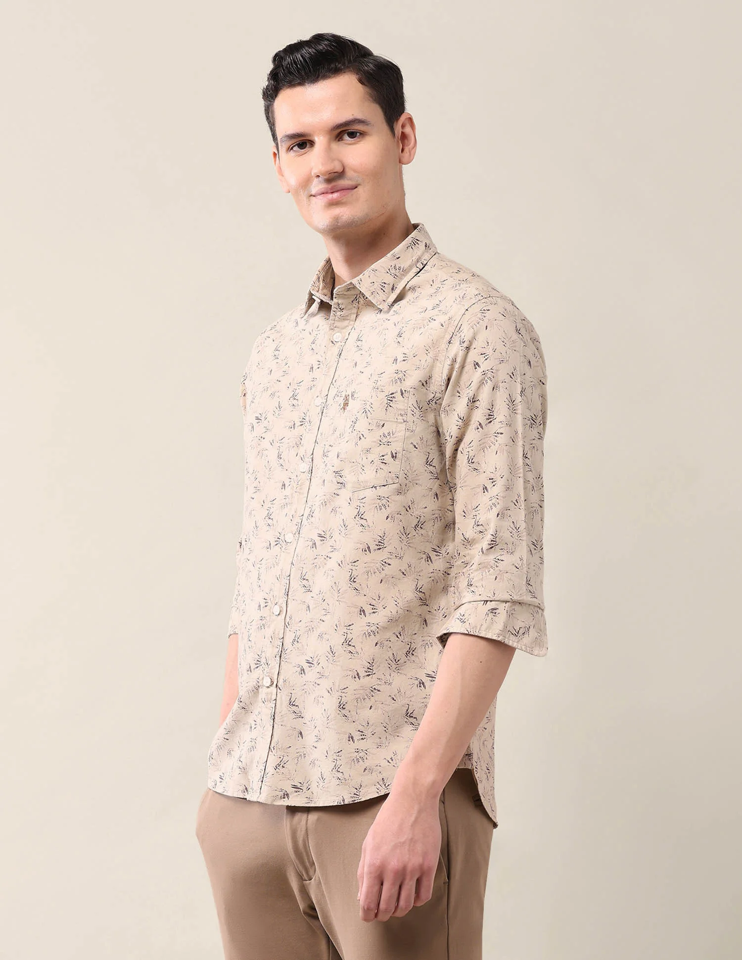 Tailored Fit All-Over Printed Shirt - Image 4