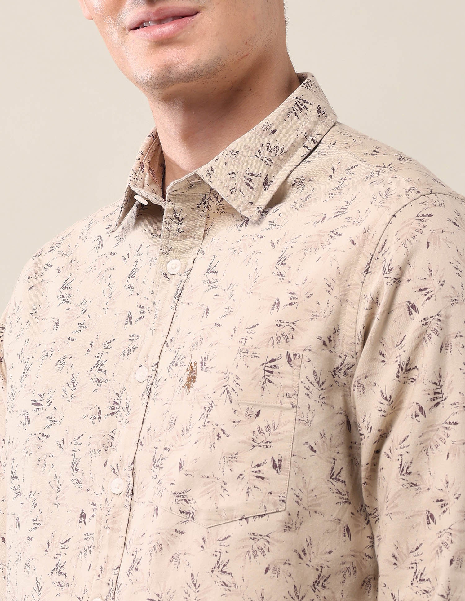 Tailored Fit All-Over Printed Shirt - Image 7