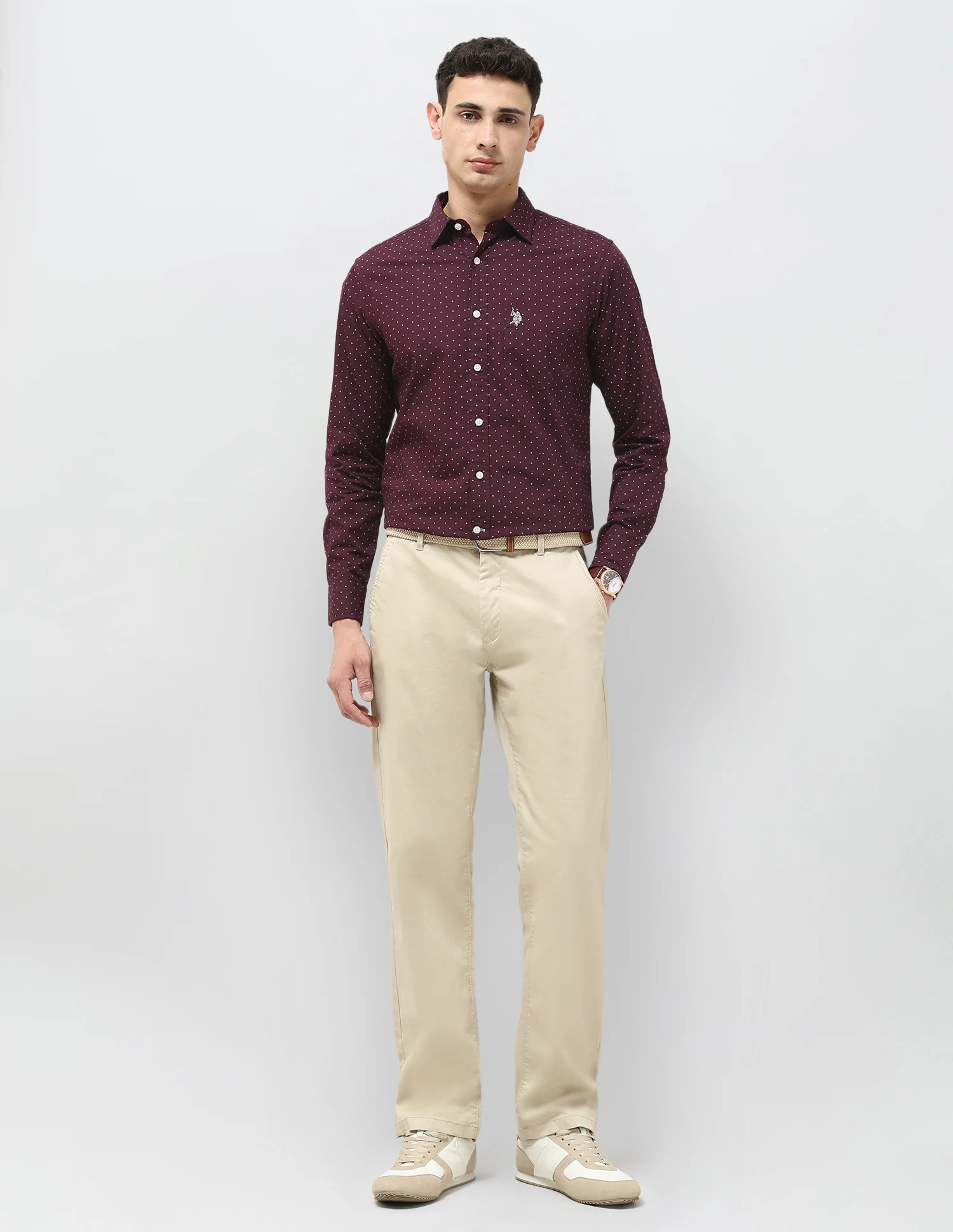 Tailored Fit All-Over Printed Shirt - Image 3