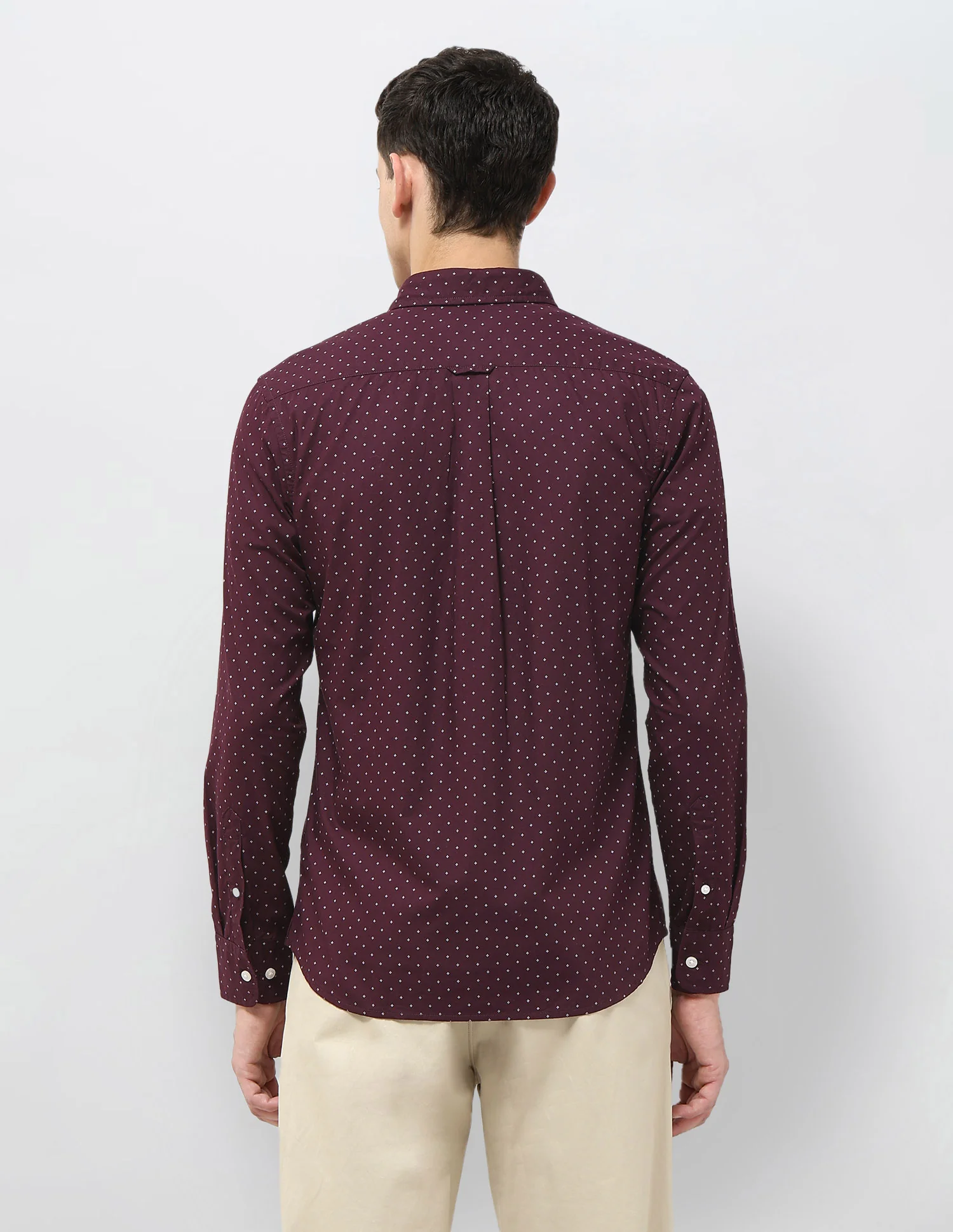 Tailored Fit All-Over Printed Shirt - Image 5