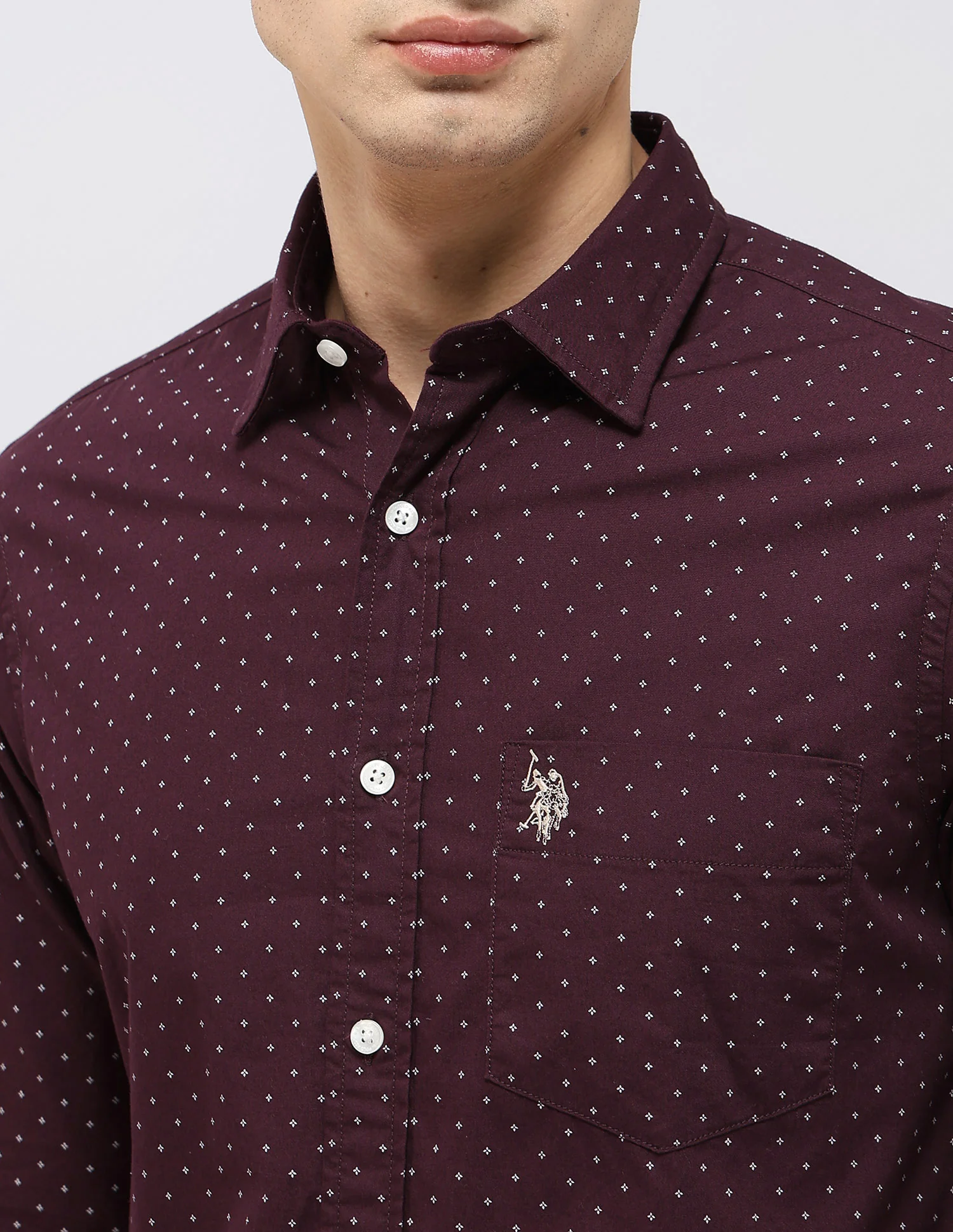 Tailored Fit All-Over Printed Shirt - Image 7