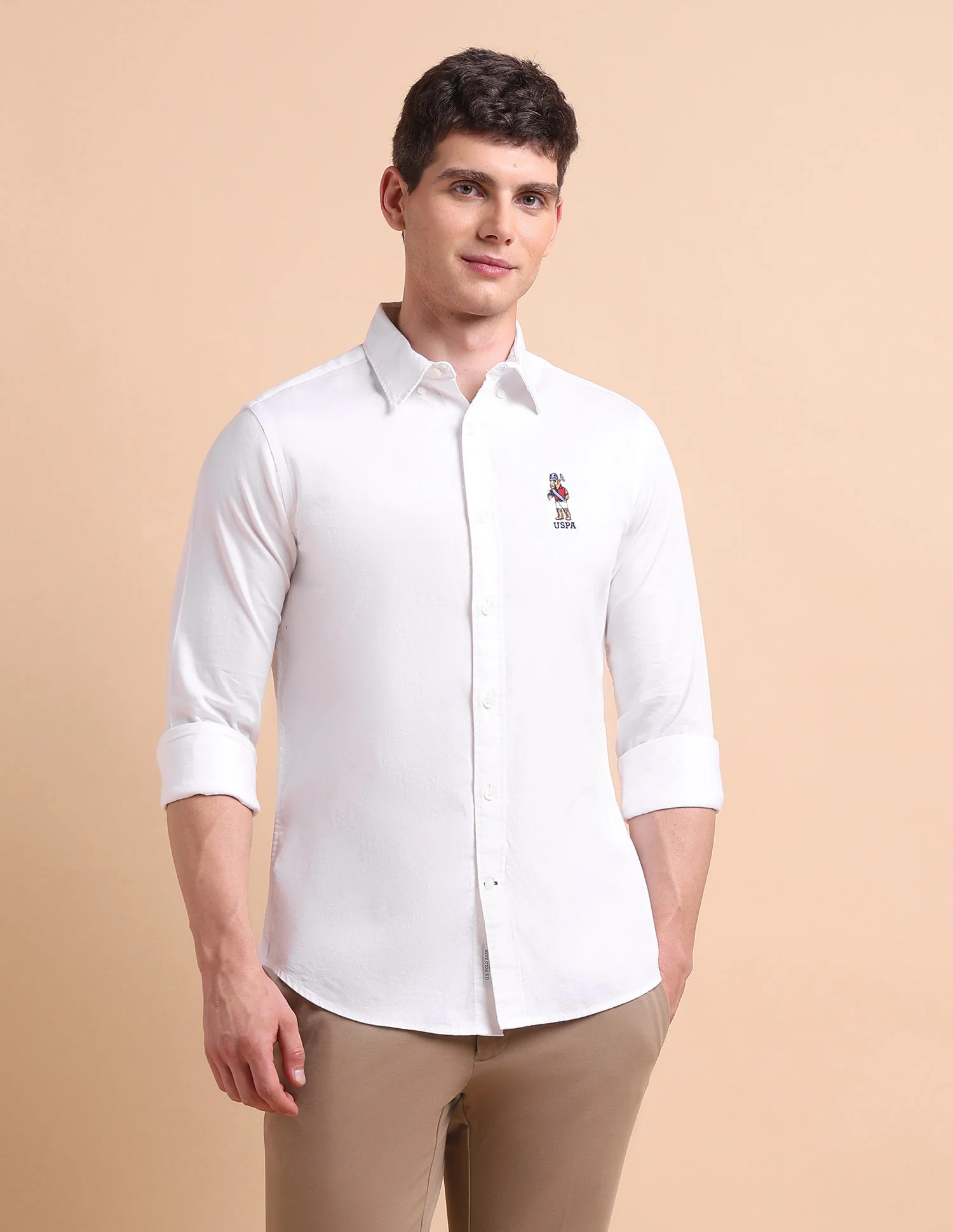 Tailored Fit Button Down Shirt - Image 6