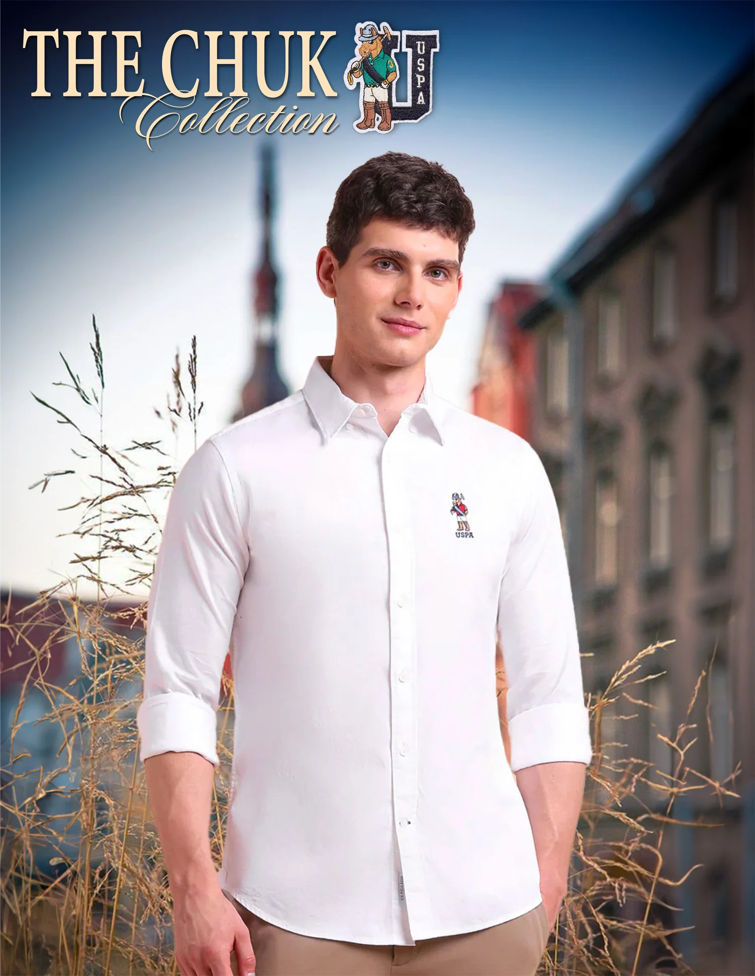 Tailored Fit Button Down Shirt - Image 9
