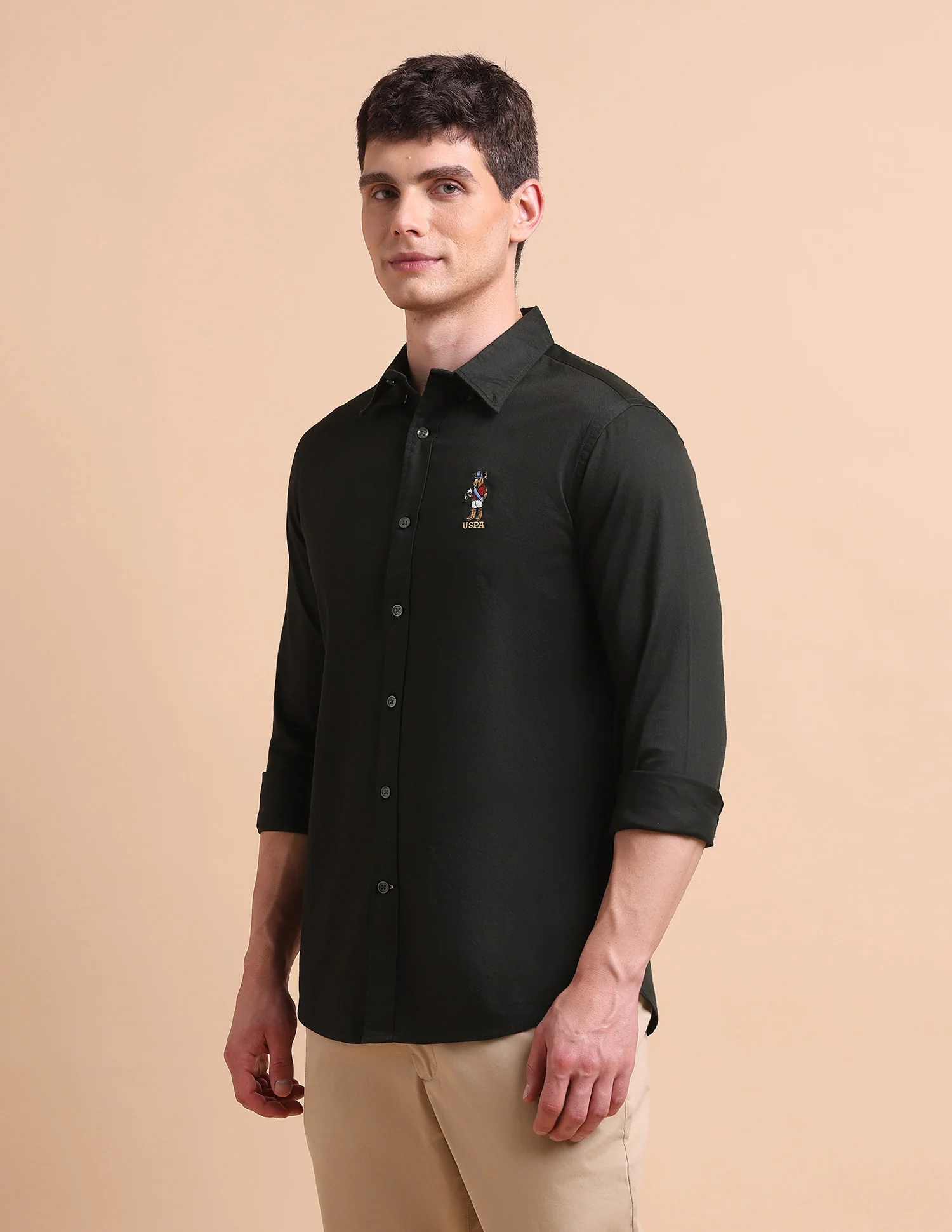 Tailored Fit Button Down Shirt - Image 4