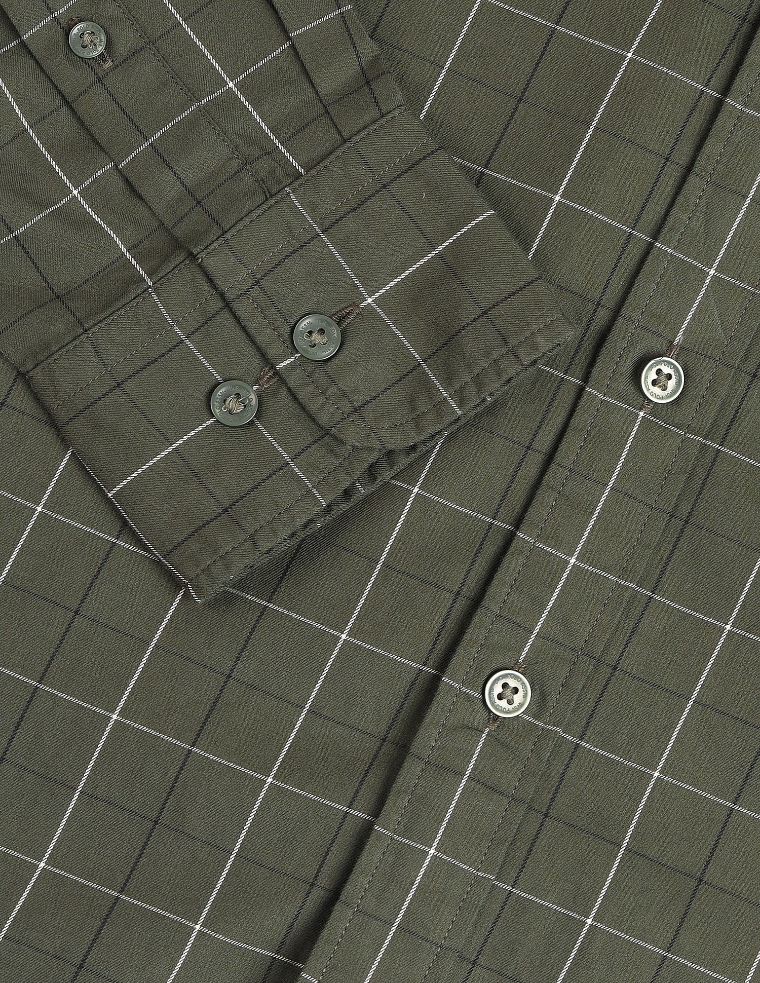 Tailored Fit Checked Shirt - Image 8