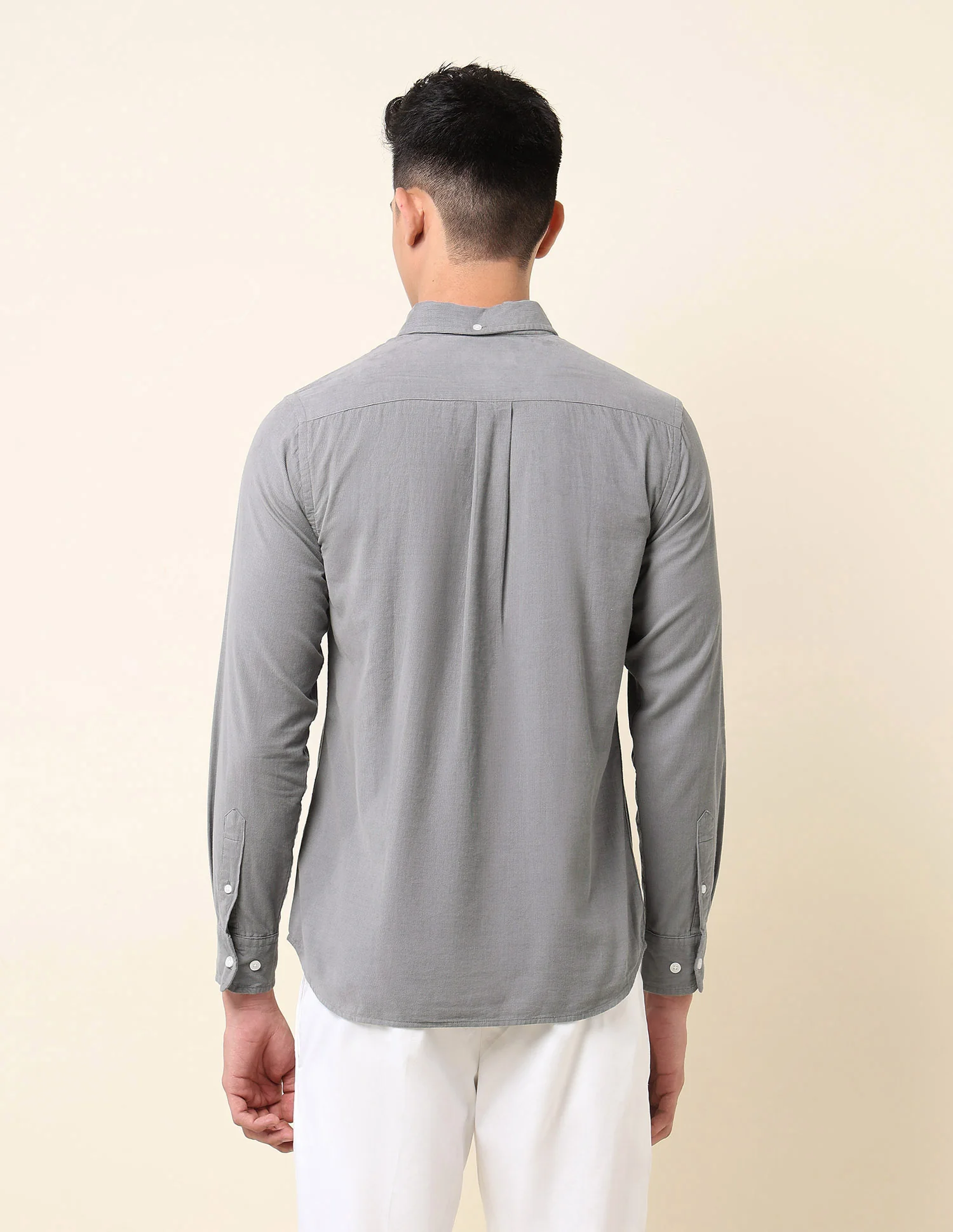 Tailored Fit Corduroy Shirt - Image 5